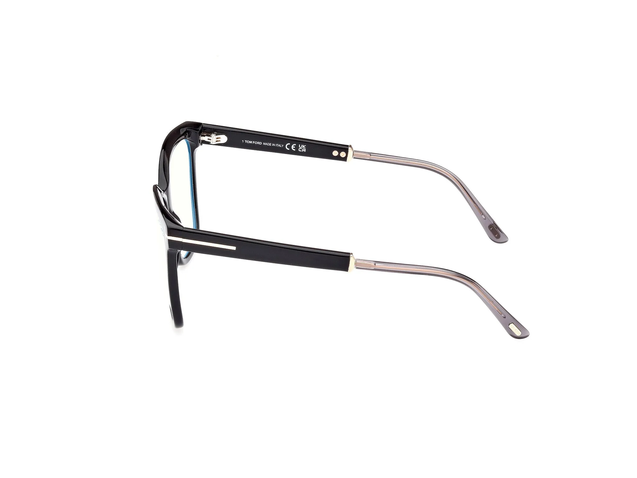 TOM FORD FT5892-B 1 Montature da vista Acetato Nero Squadrata Normale - immagine 2