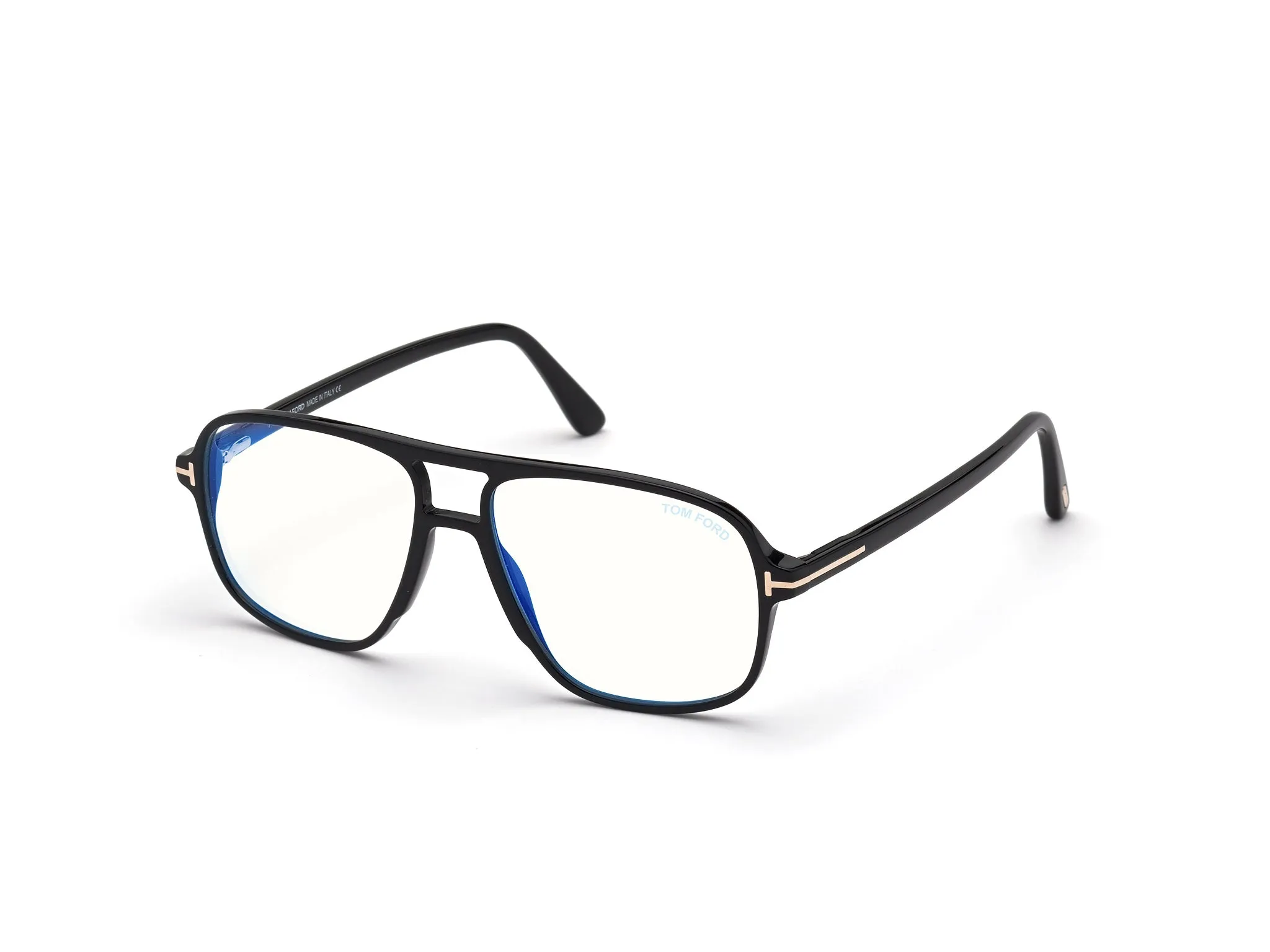 TOM FORD FT5737-B 1 Montature da vista Acetato Nero Squadrata Normale - immagine 1