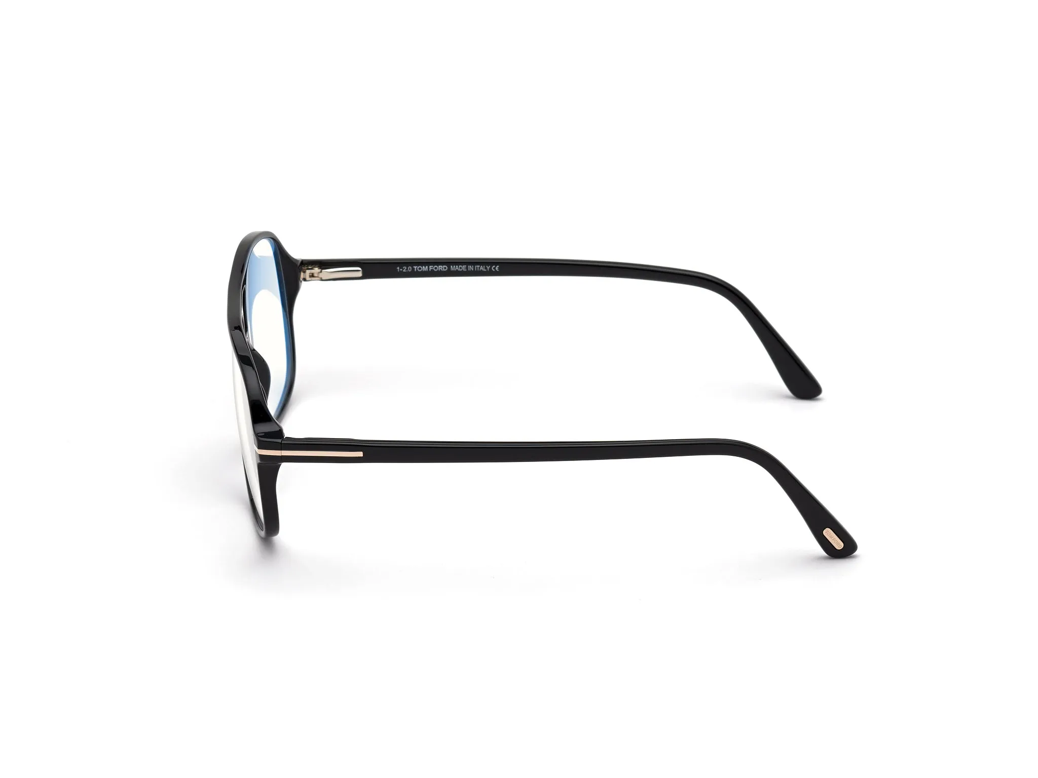TOM FORD FT5737-B 1 Montature da vista Acetato Nero Squadrata Normale - immagine 2