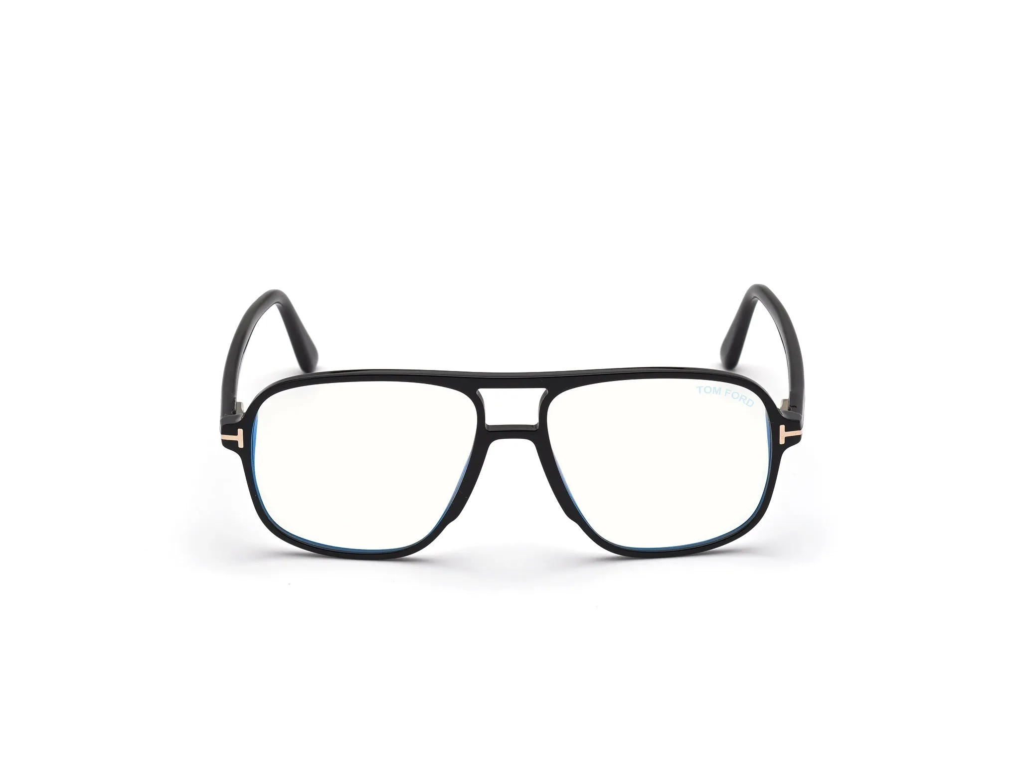 TOM FORD FT5737-B 1 Montature da vista Acetato Nero Squadrata Normale - immagine 3