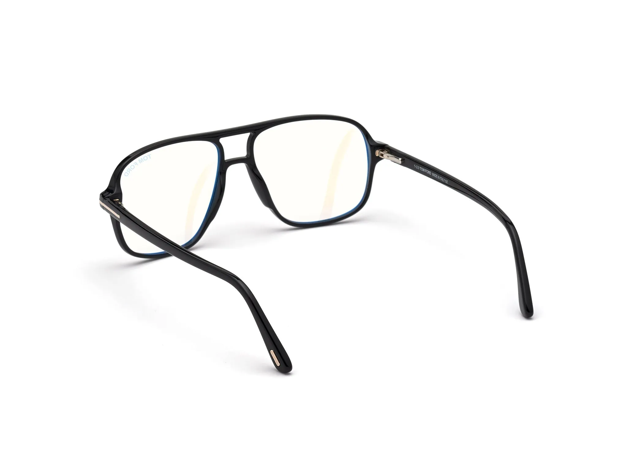 TOM FORD FT5737-B 1 Montature da vista Acetato Nero Squadrata Normale - immagine 4