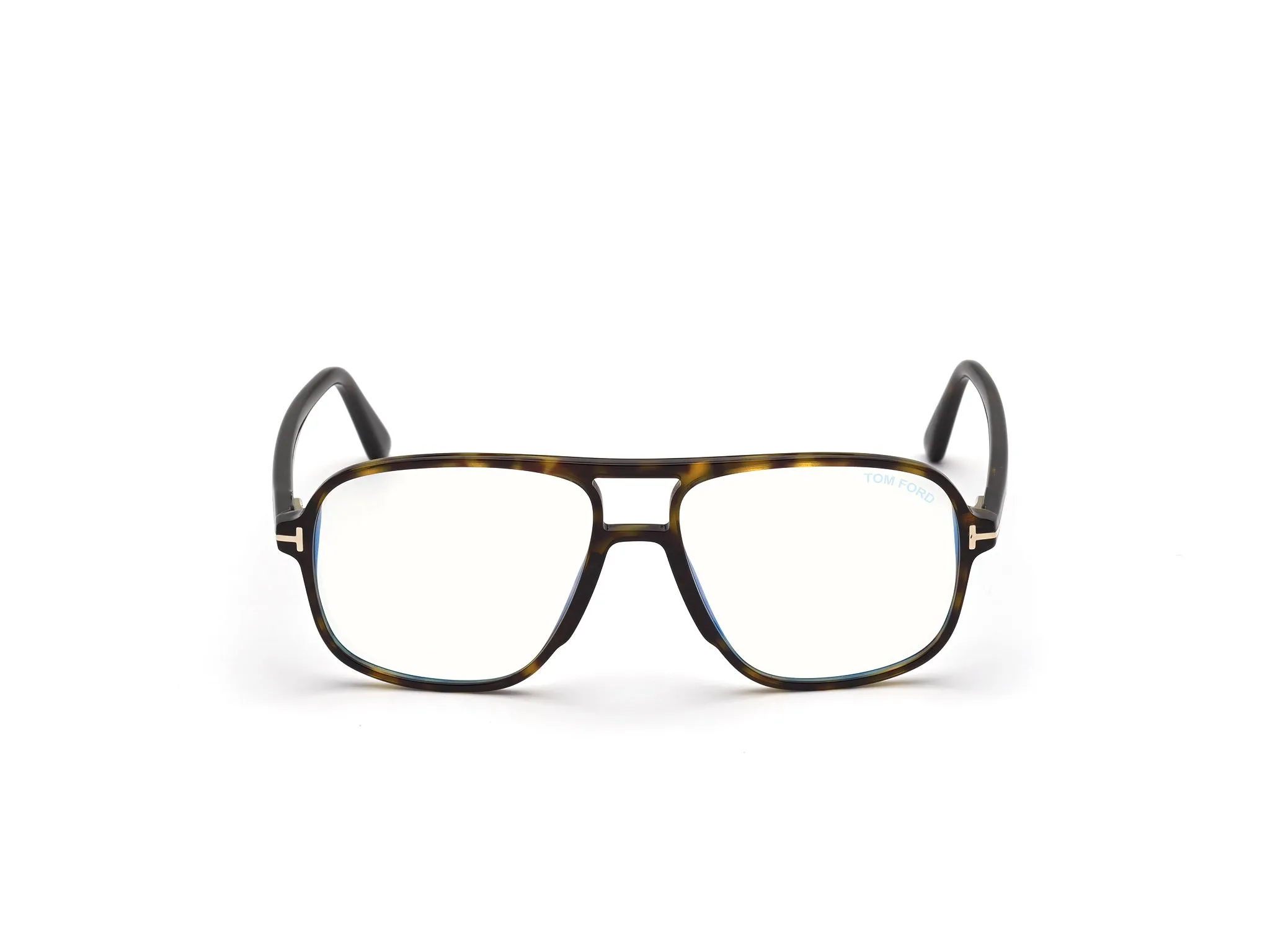 TOM FORD FT5737-B 52 Montature da vista Acetato Havana Squadrata Normale - immagine 3