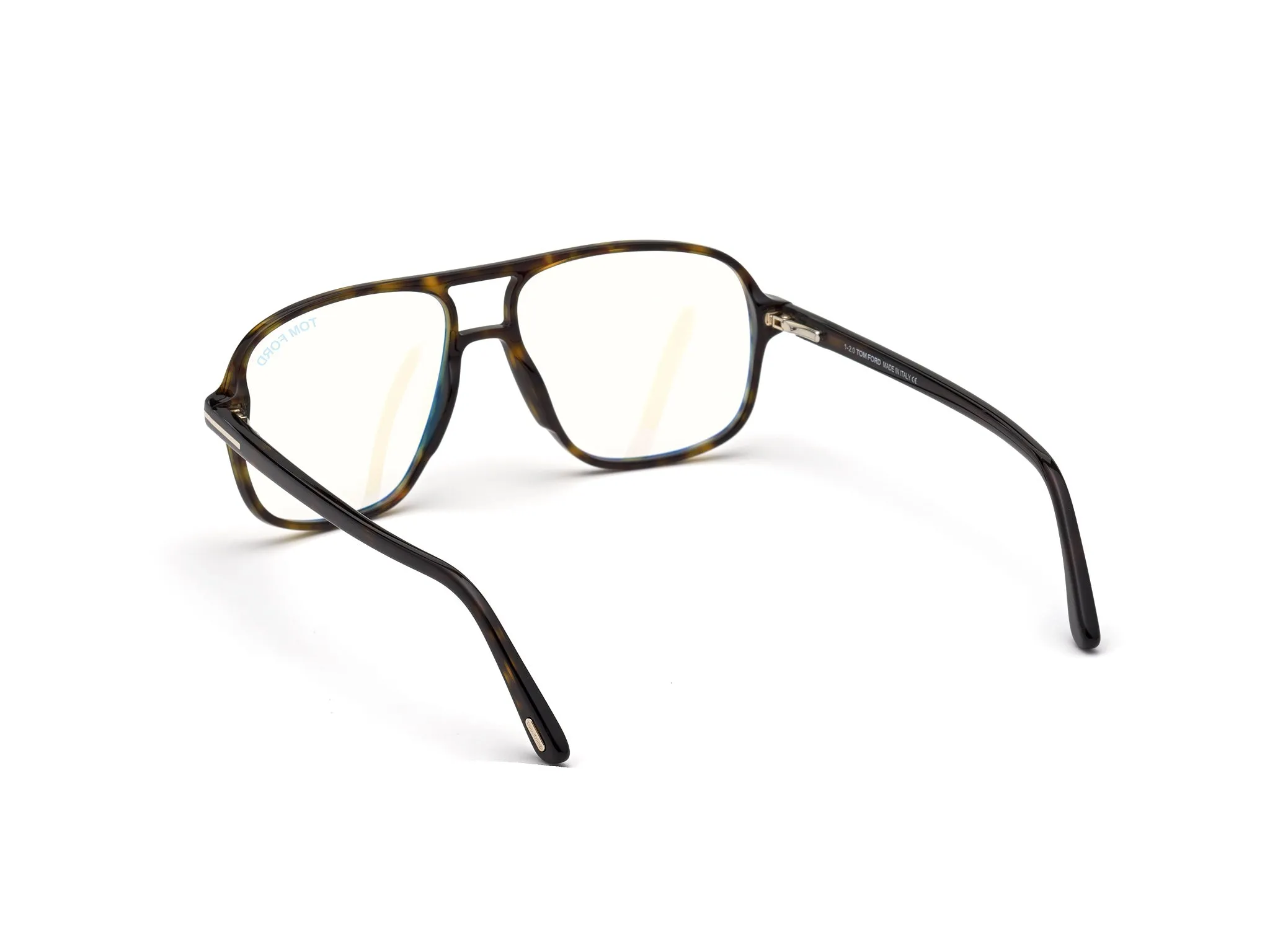 TOM FORD FT5737-B 52 Montature da vista Acetato Havana Squadrata Normale - immagine 4