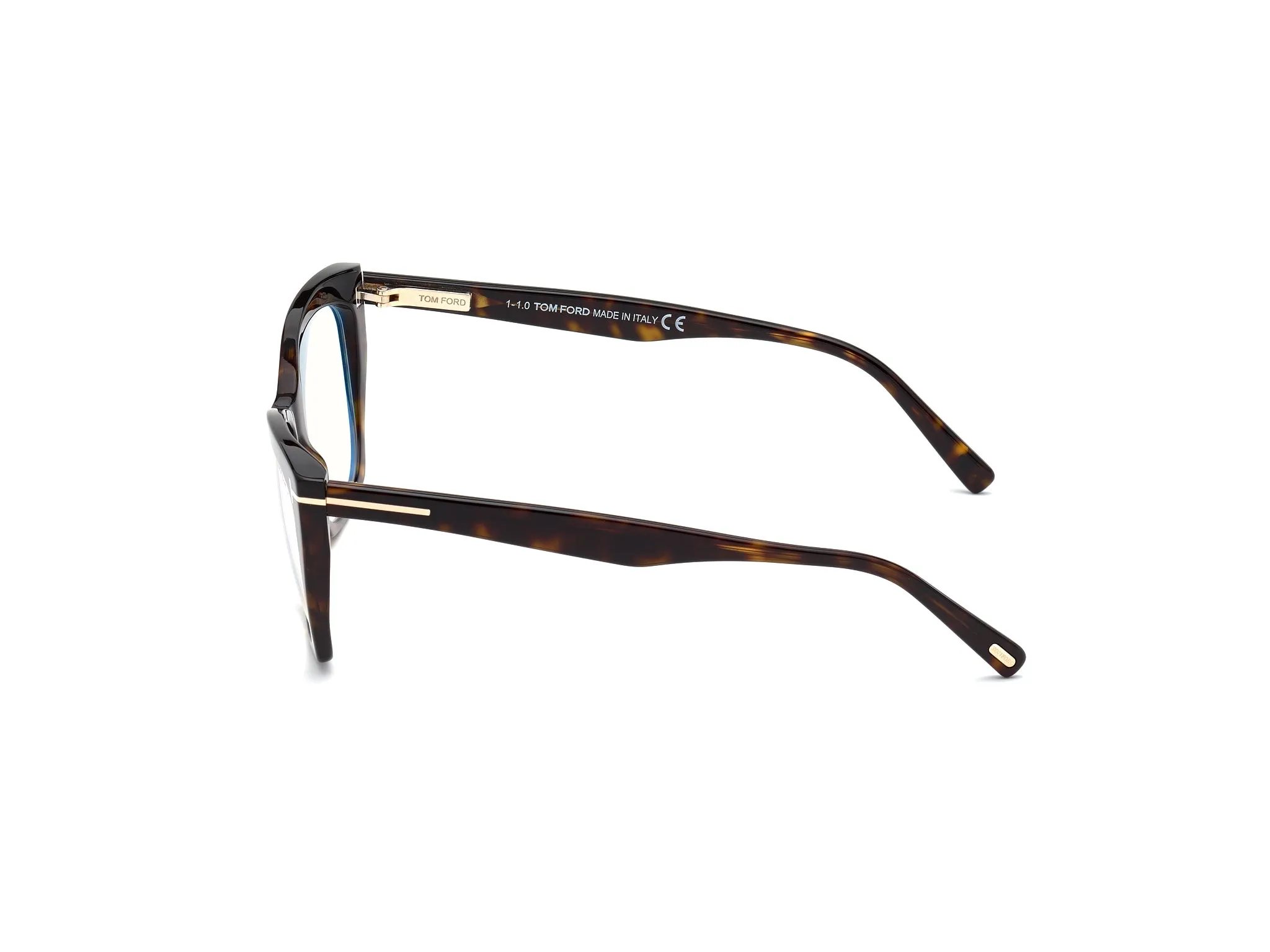TOM FORD FT5709-B 52 Montature da vista Acetato Havana Cat Eye Normale - immagine 2
