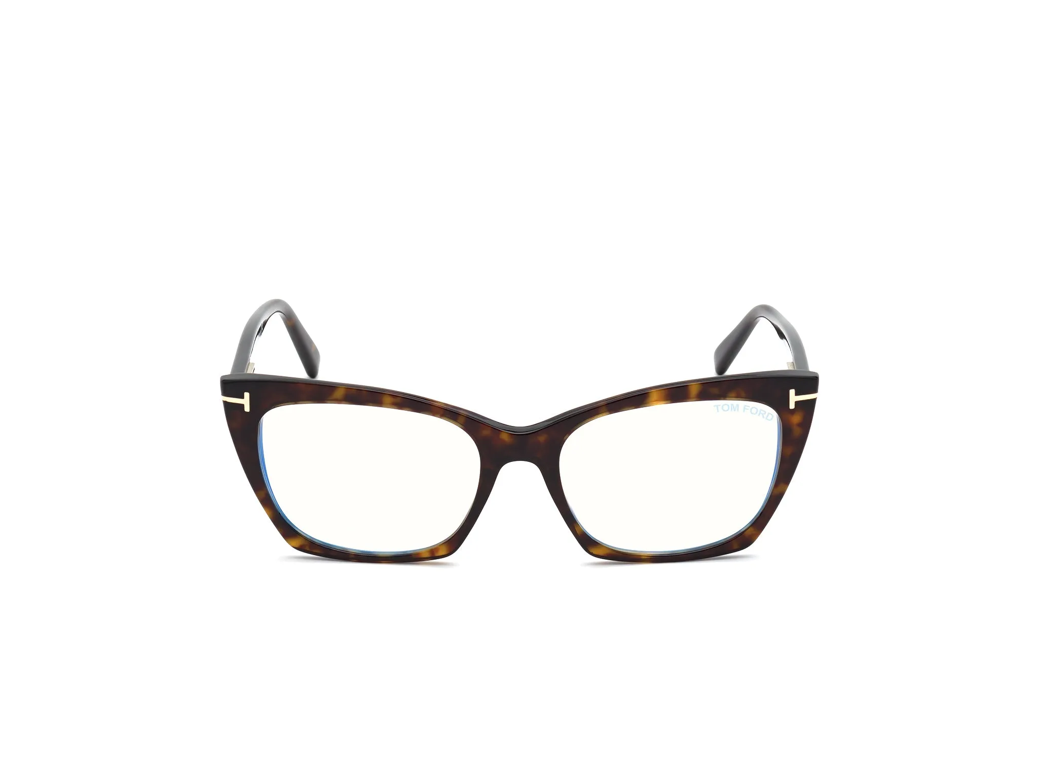 TOM FORD FT5709-B 52 Montature da vista Acetato Havana Cat Eye Normale - immagine 3