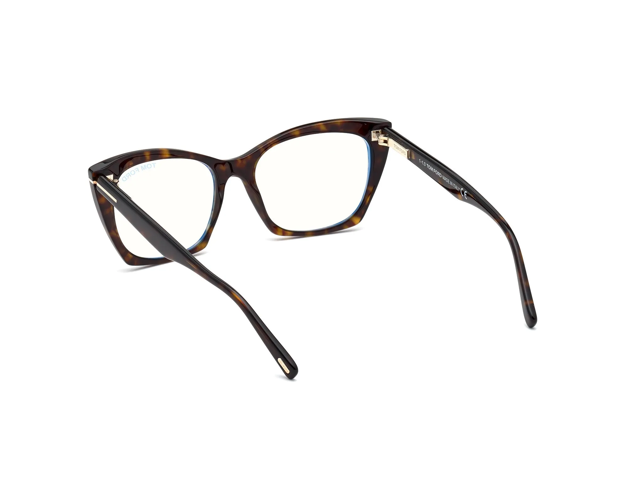 TOM FORD FT5709-B 52 Montature da vista Acetato Havana Cat Eye Normale - immagine 4