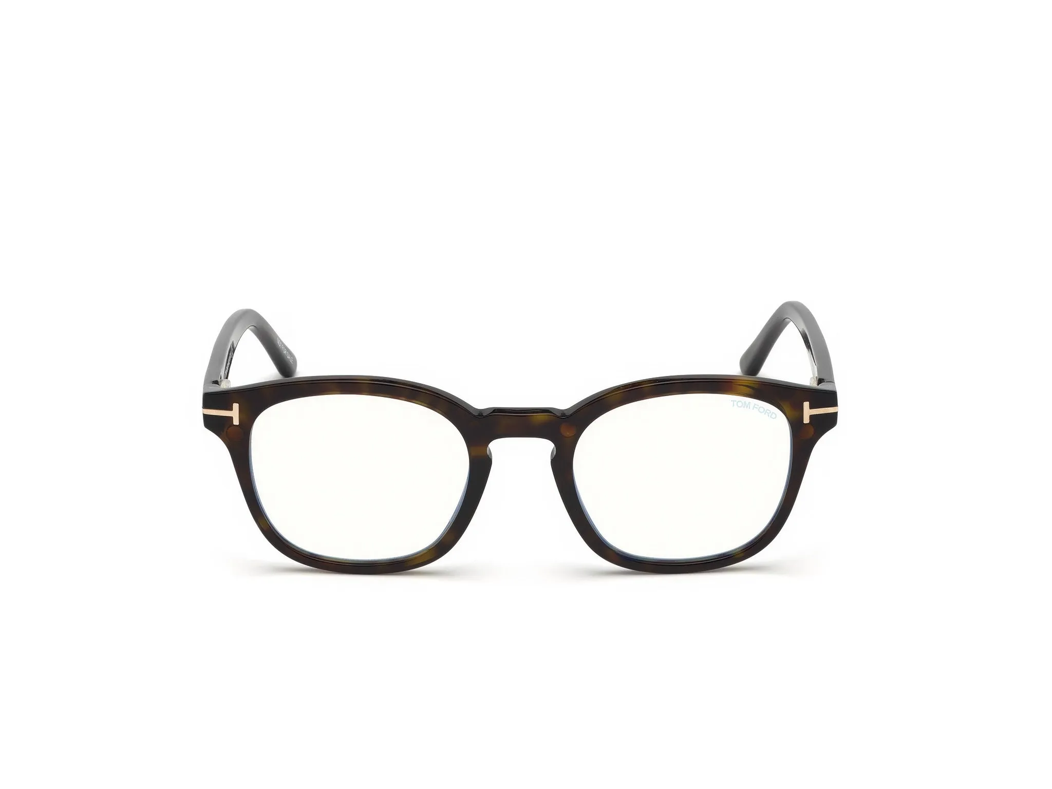 TOM FORD FT5532-B 52E Montature da vista Acetato Havana scuro Geometrica Normale - immagine 3