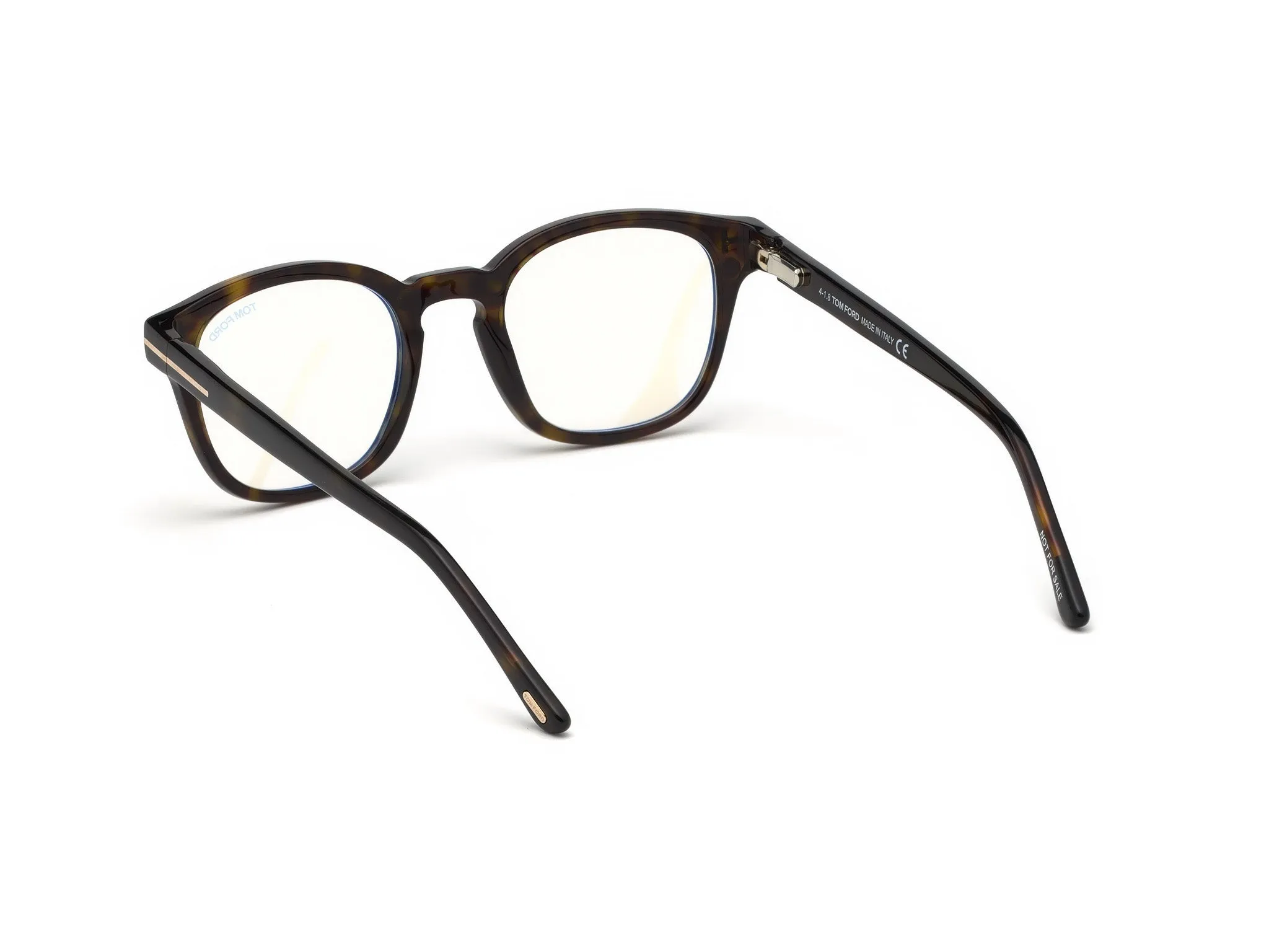 TOM FORD FT5532-B 52E Montature da vista Acetato Havana scuro Geometrica Normale - immagine 4