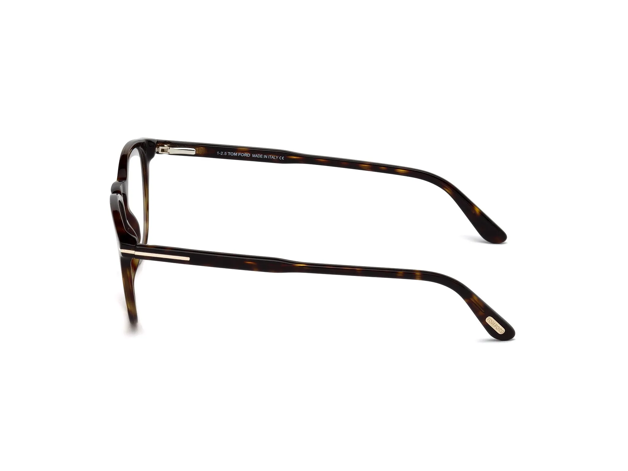 TOM FORD FT5401 52 Montature da vista Acetato Havana Rotonda Normale - immagine 2