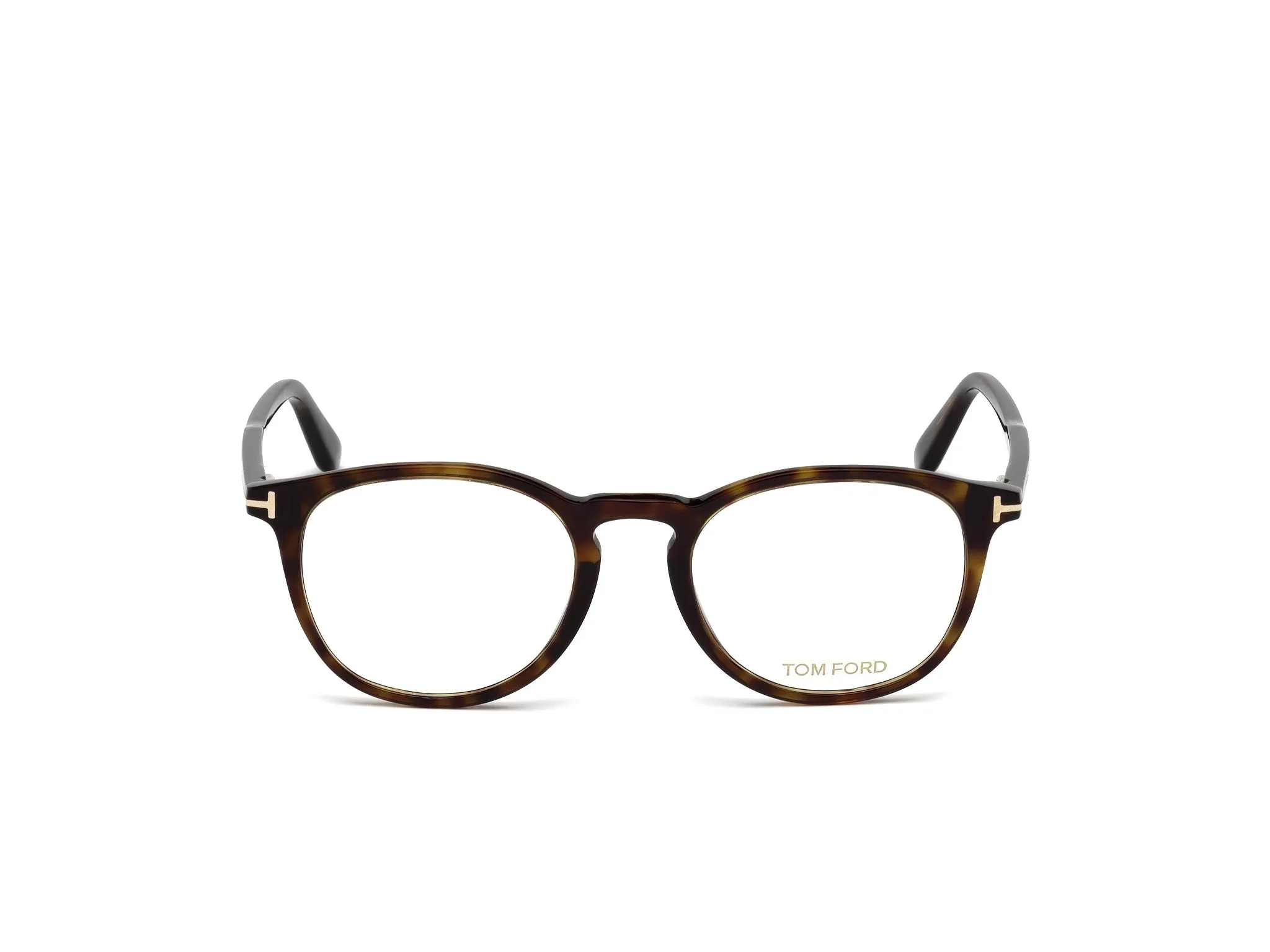 TOM FORD FT5401 52 Montature da vista Acetato Havana Rotonda Normale - immagine 3