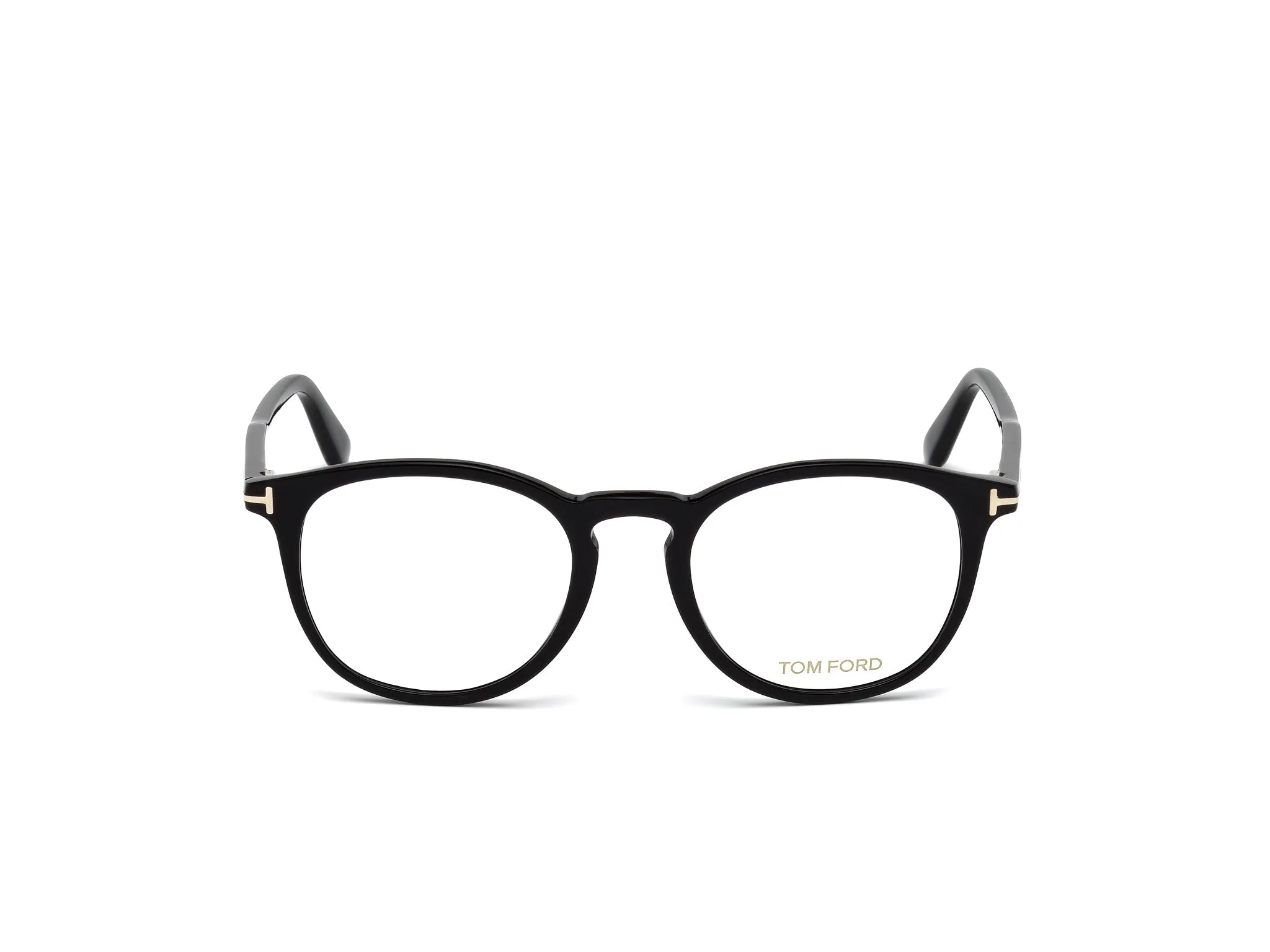 TOM FORD FT5401 1 Montature da vista Acetato Nero Rotonda Normale - immagine 3