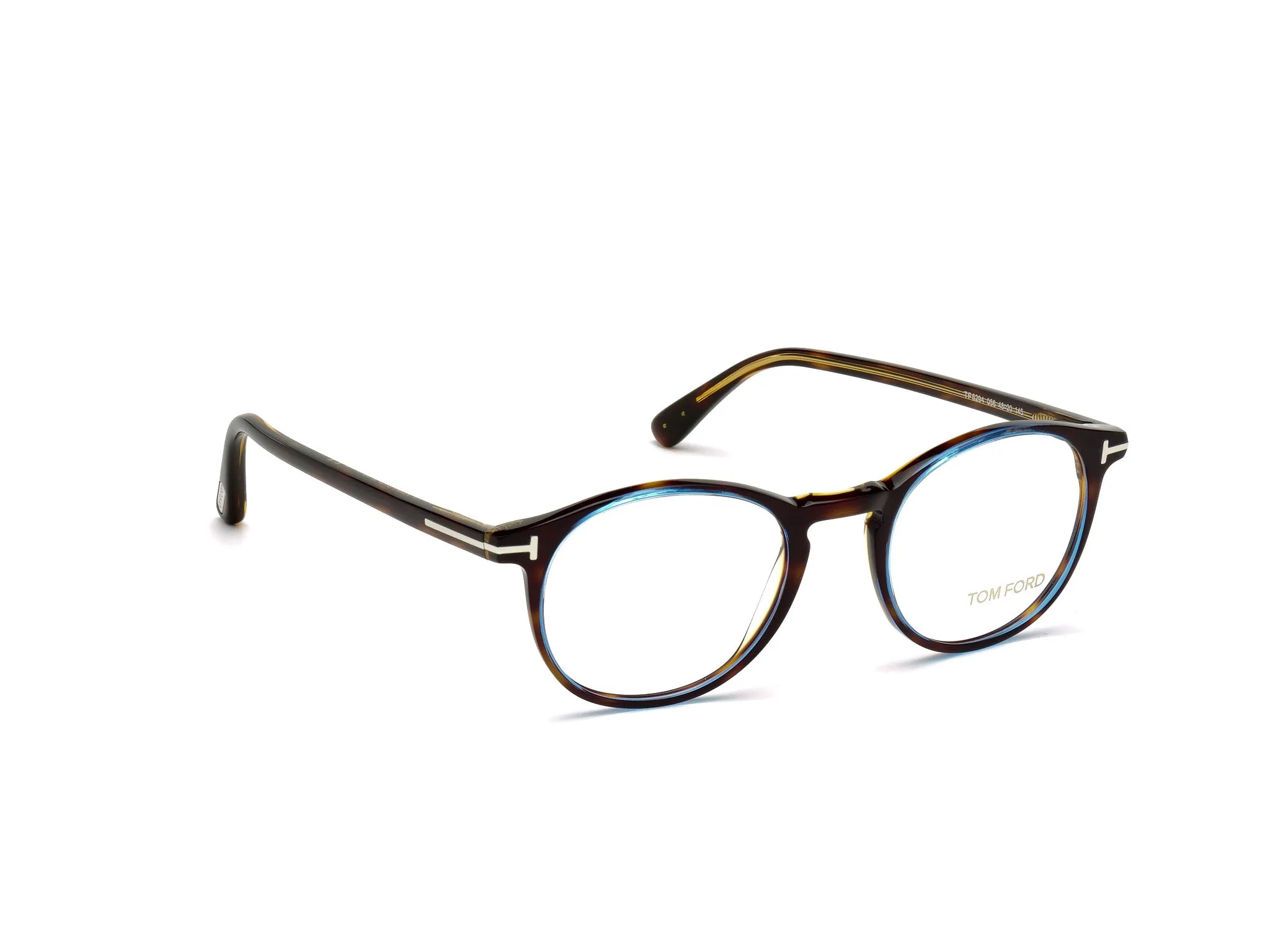 TOM FORD FT5294 56 Montature da vista Acetato Havana Rotonda Normale - immagine 3