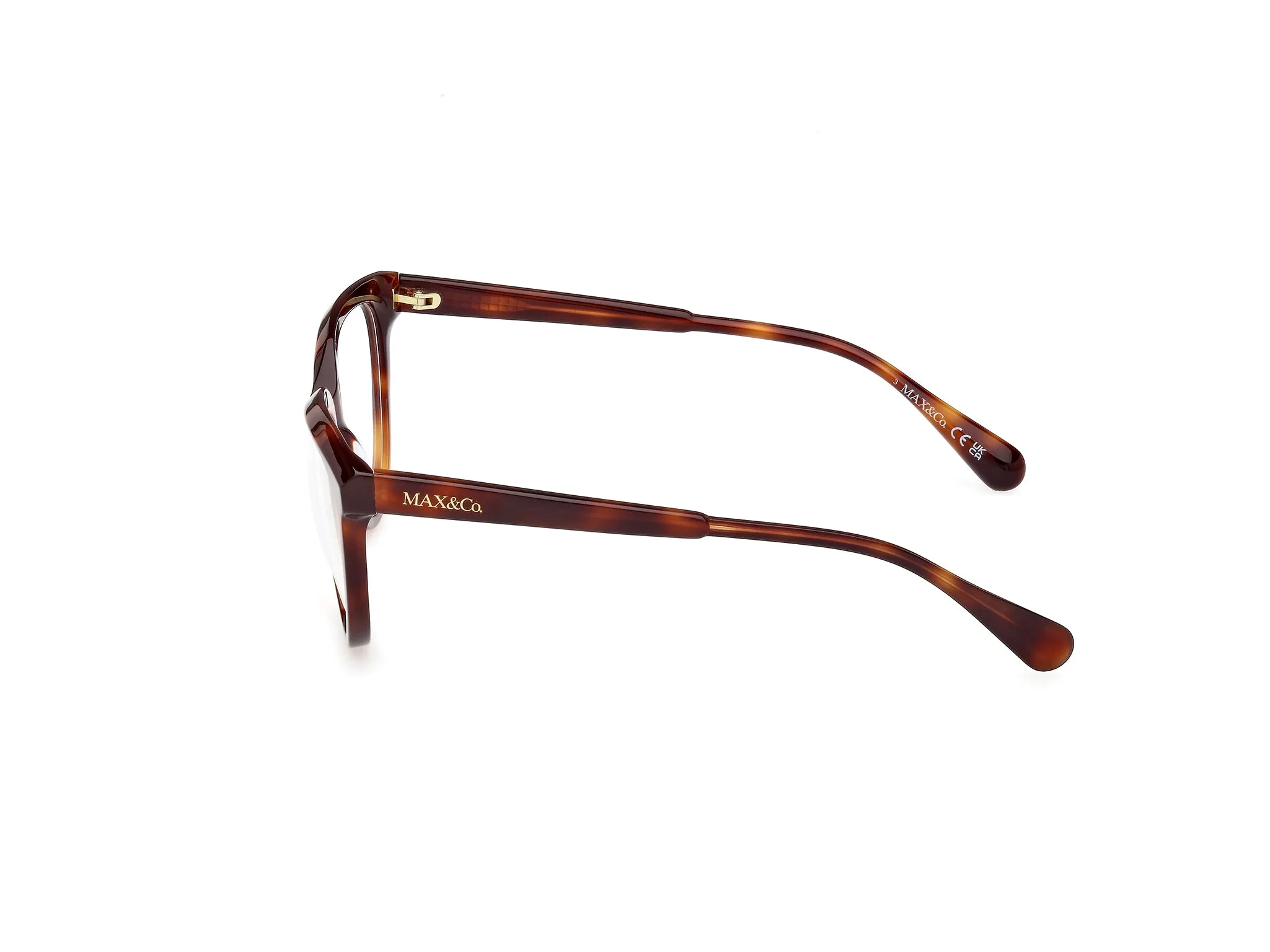 MAX&Co MO5125 052 Montature da vista Acetato Havana Rotonda Normale - immagine 2