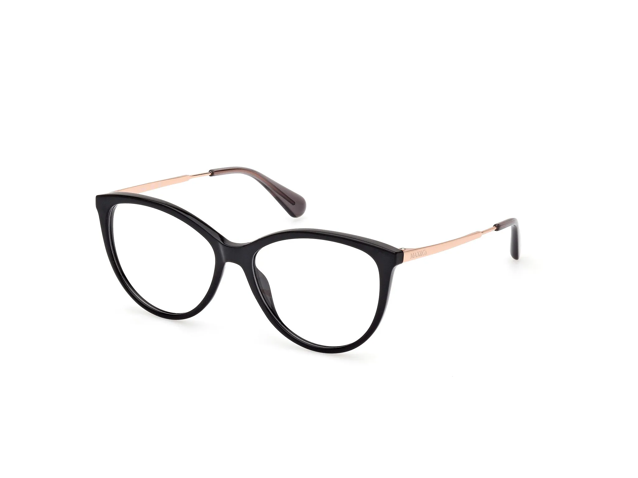 MAX&Co MO5120 001 Montature da vista Iniettato Nero Farfalla Normale - immagine 1