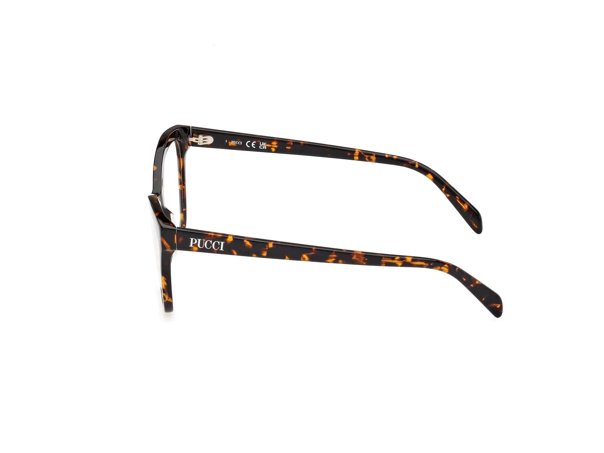Emilio Pucci EP5241 52 Montature da vista Acetato Havana Cat Eye Normale - immagine 2