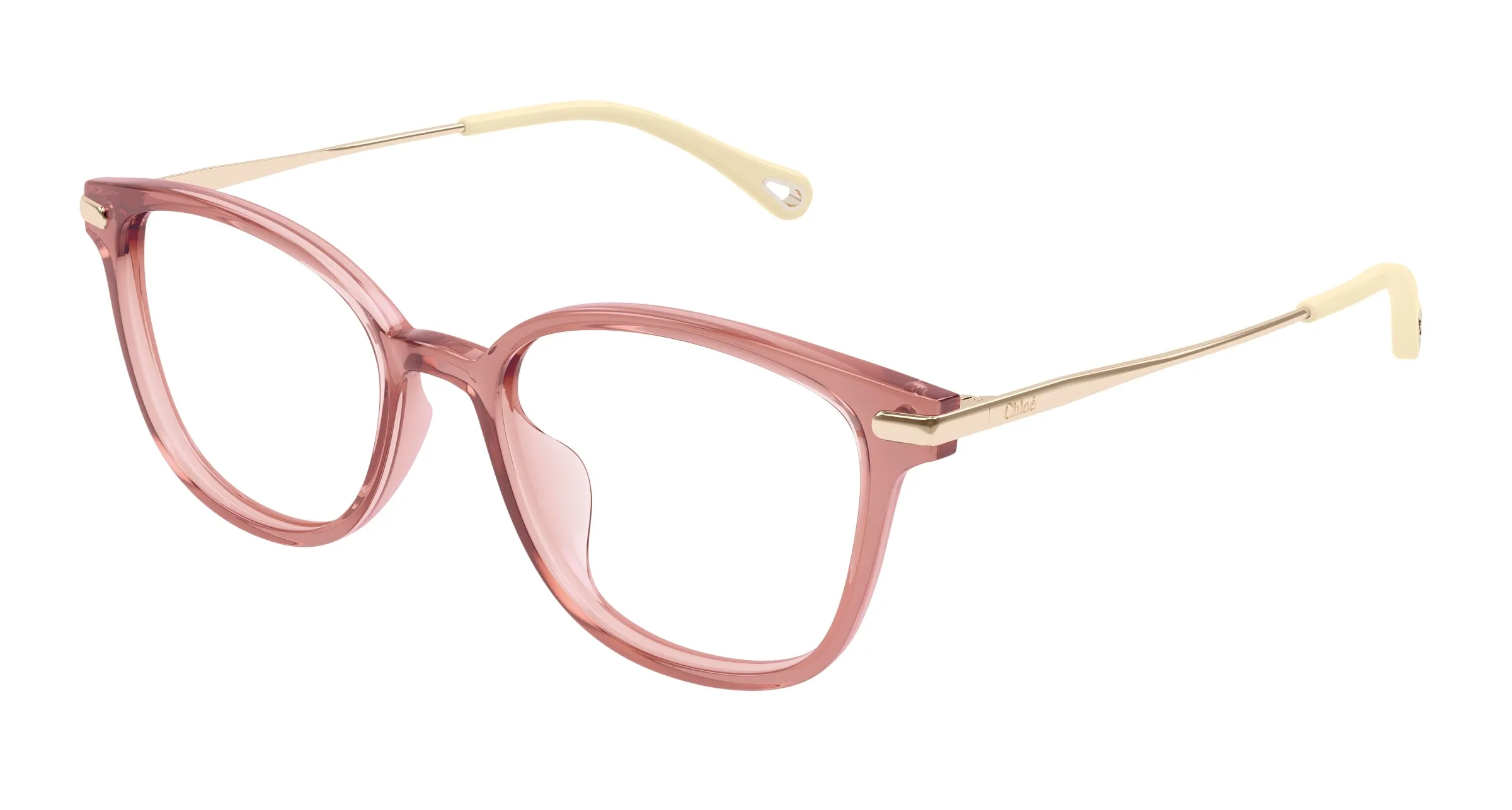 Chloé CH0219OA 003 Montature da vista Acetato Marrone Cat Eye - immagine 1