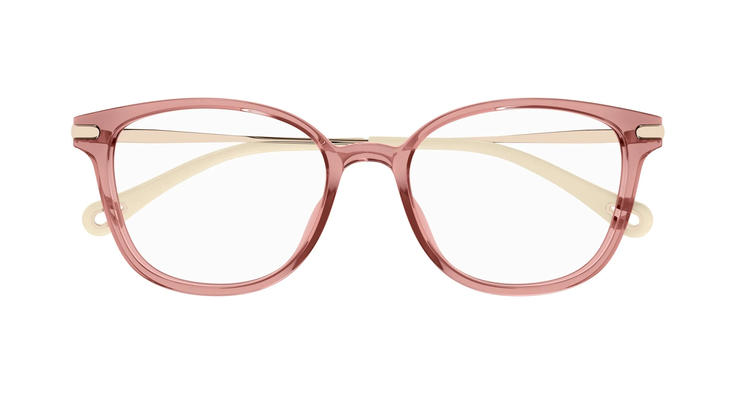 Chloé CH0219OA 003 Montature da vista Acetato Marrone Cat Eye - immagine 2