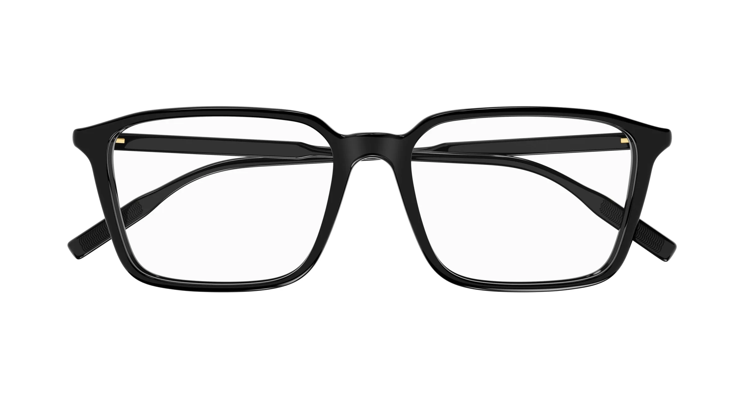 Montblanc MB0293OA 001 Montature da vista Acetato Nero Squadrata - immagine 2