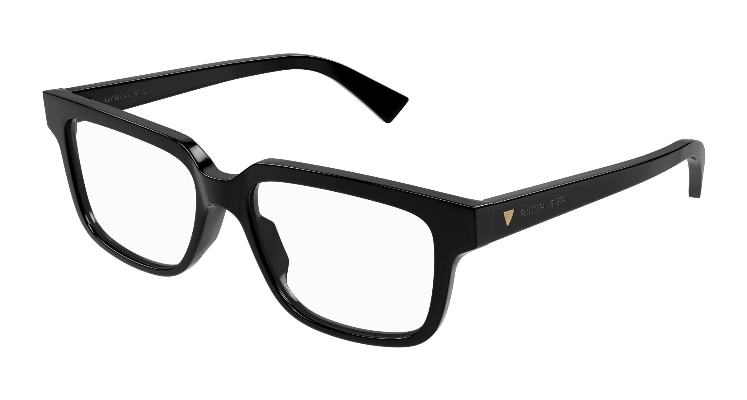 Bottega Veneta BV1256O 005 Montature da vista Acetato Nero Squadrata - immagine 1