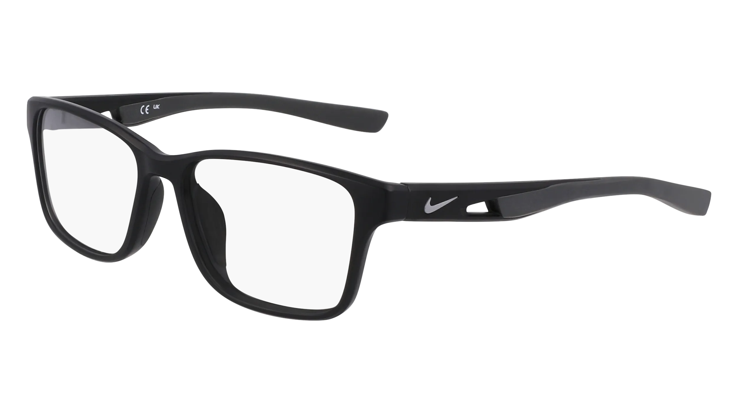 Nike Junior Nike NIKE 5038 002 Montature da vista bambino Bio-iniettato Nero Squadrata Normale Fotocromatiche - immagine 1