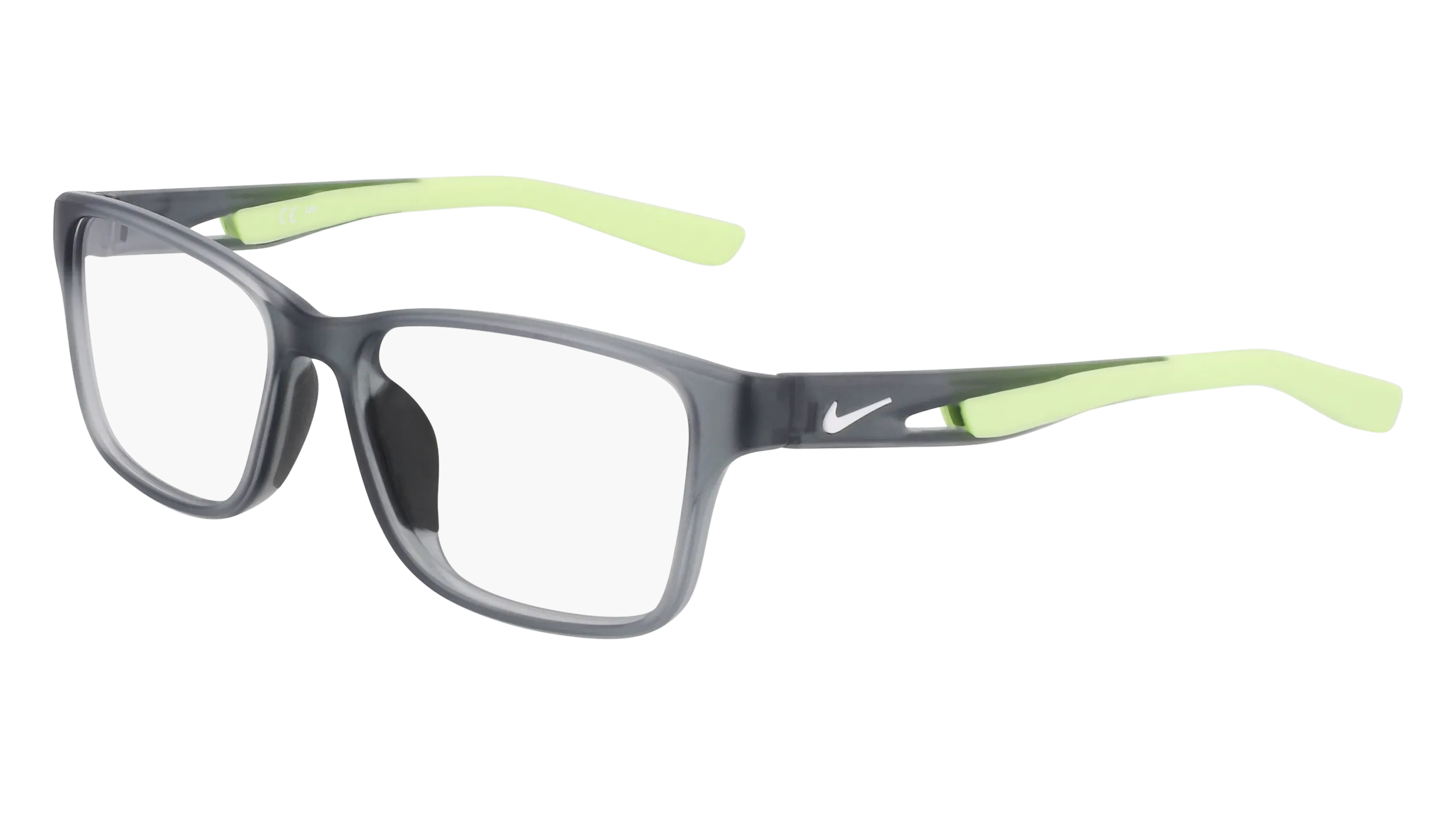 Nike Junior Nike NIKE 5038 037 Montature da vista bambino Bio-iniettato Grigio Squadrata Normale Fotocromatiche - immagine 1