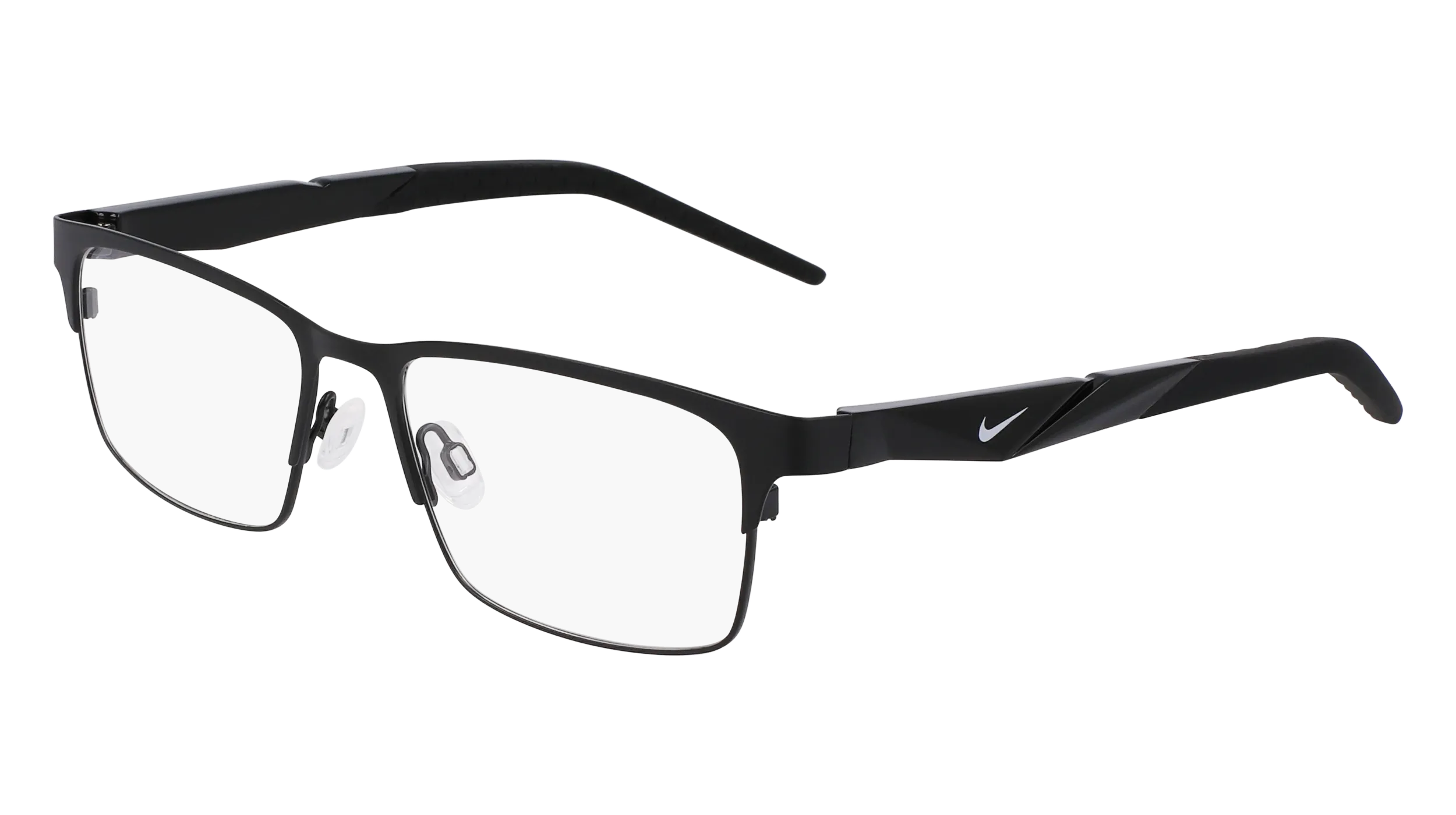 Nike NIKE 8154 001 Montature da vista Metallo Nero Squadrata Normale Fotocromatiche - immagine 1