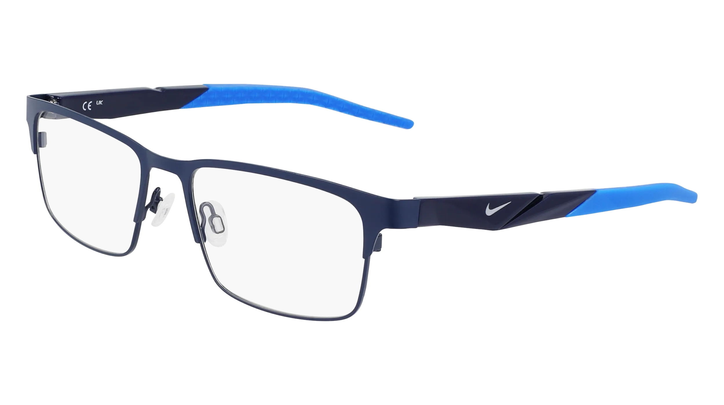 Nike NIKE 8154 410 Montature da vista Metallo Blu Squadrata Normale Fotocromatiche - immagine 1