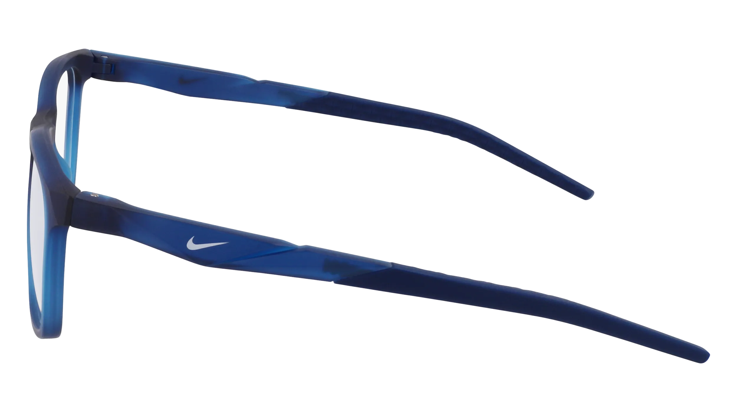 Nike NIKE 7056 423 Montature da vista Bio-iniettato Blu Squadrata Normale Fotocromatiche - immagine 4