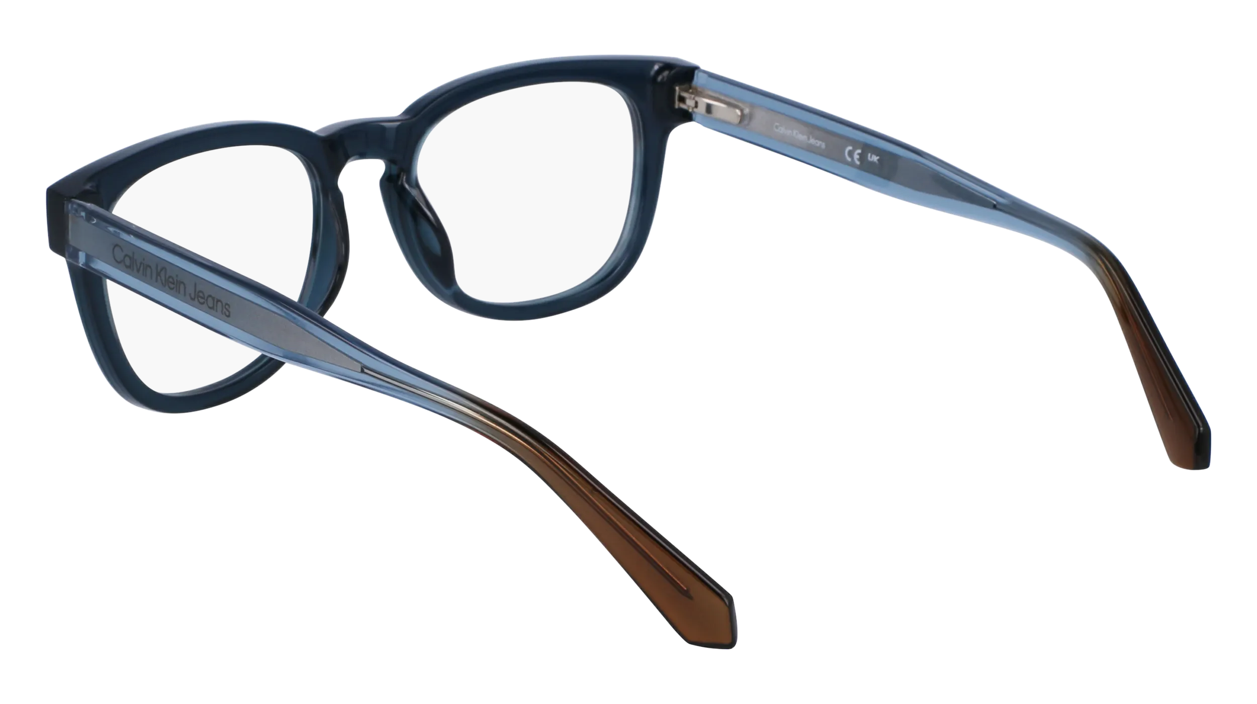 Calvin Klein CKJ23651 460 Montature da vista Bio-iniettato Blu Rotonda Normale Normale - immagine 3