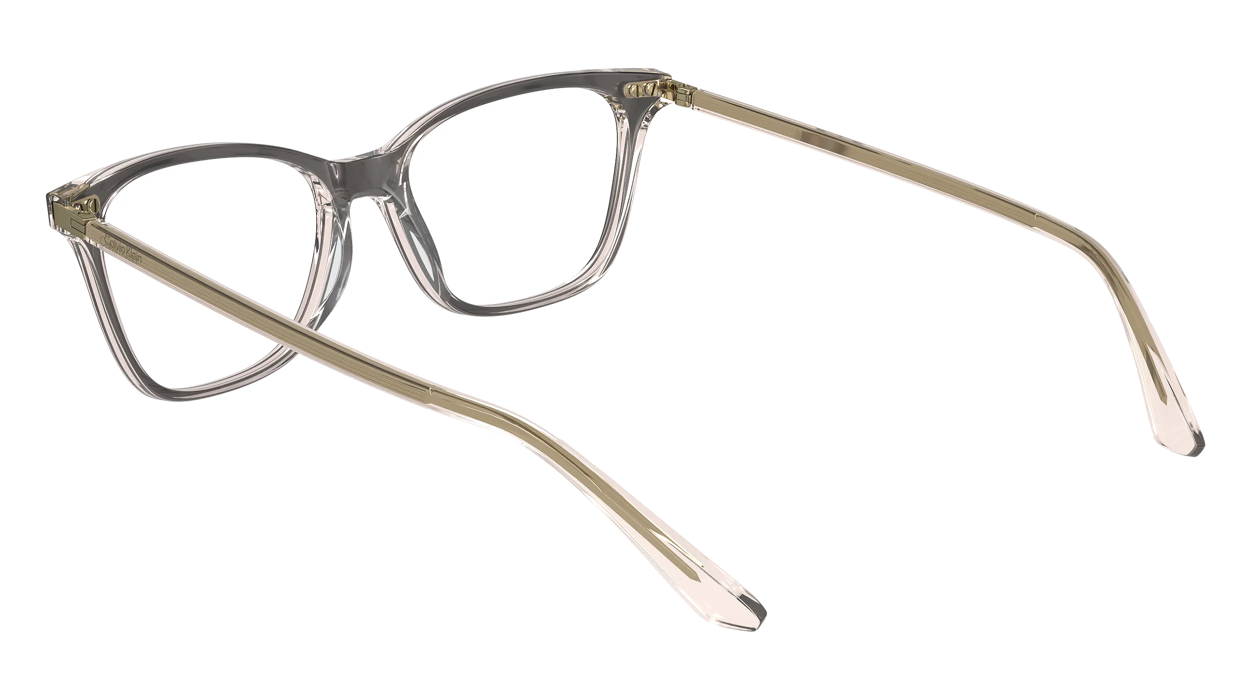 Calvin Klein CK23544 004 Montature da vista Acetato Nero Squadrata Normale Normale - immagine 3