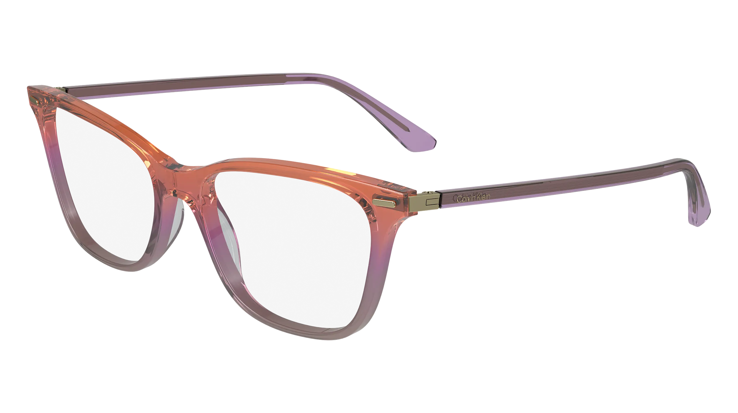 Calvin Klein CK23544 815 Montature da vista Acetato Arancione Squadrata Normale Normale - immagine 1
