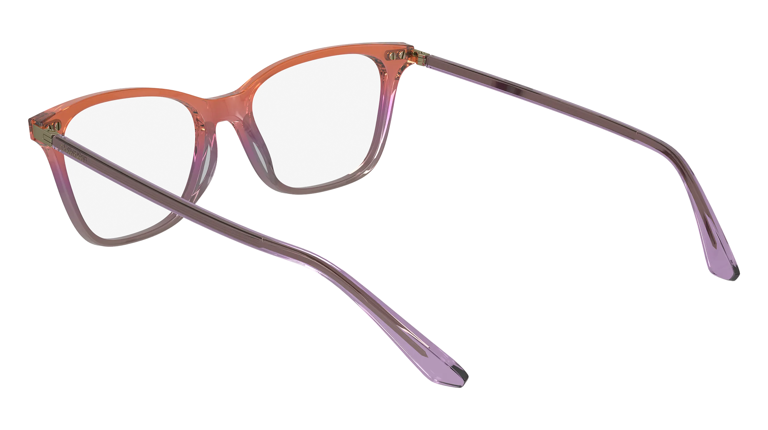 Calvin Klein CK23544 815 Montature da vista Acetato Arancione Squadrata Normale Normale - immagine 3