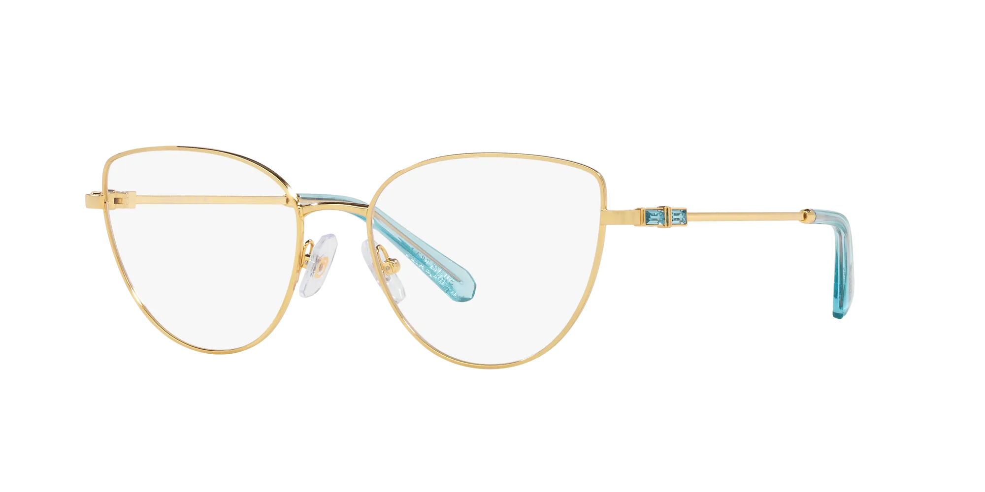 Swarovski SK1007 4021 Montature da vista Metallo Oro Cat Eye Normale - immagine 3
