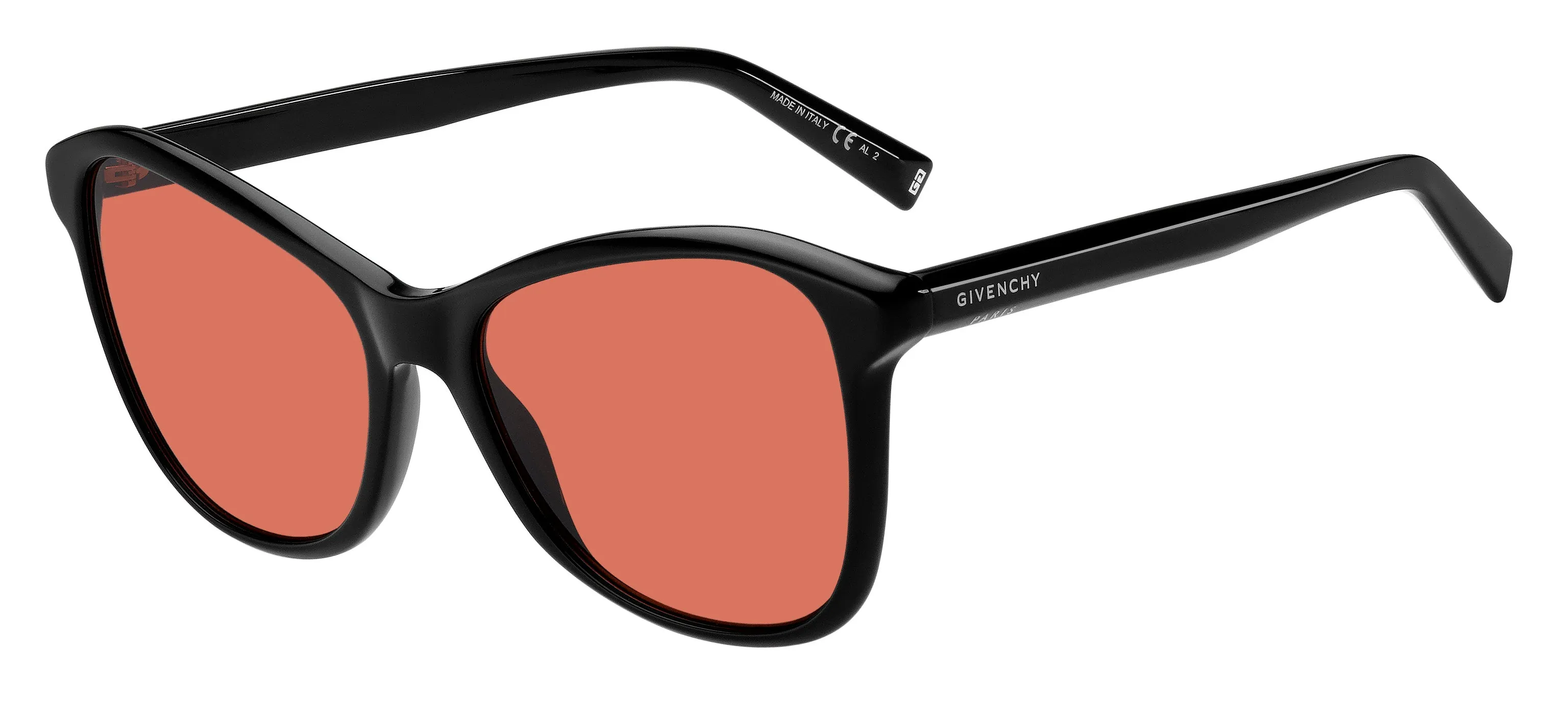 Givenchy GV 7198/S 807/9O Occhiali da sole Acetato Nero Rosa Farfalla - immagine 1