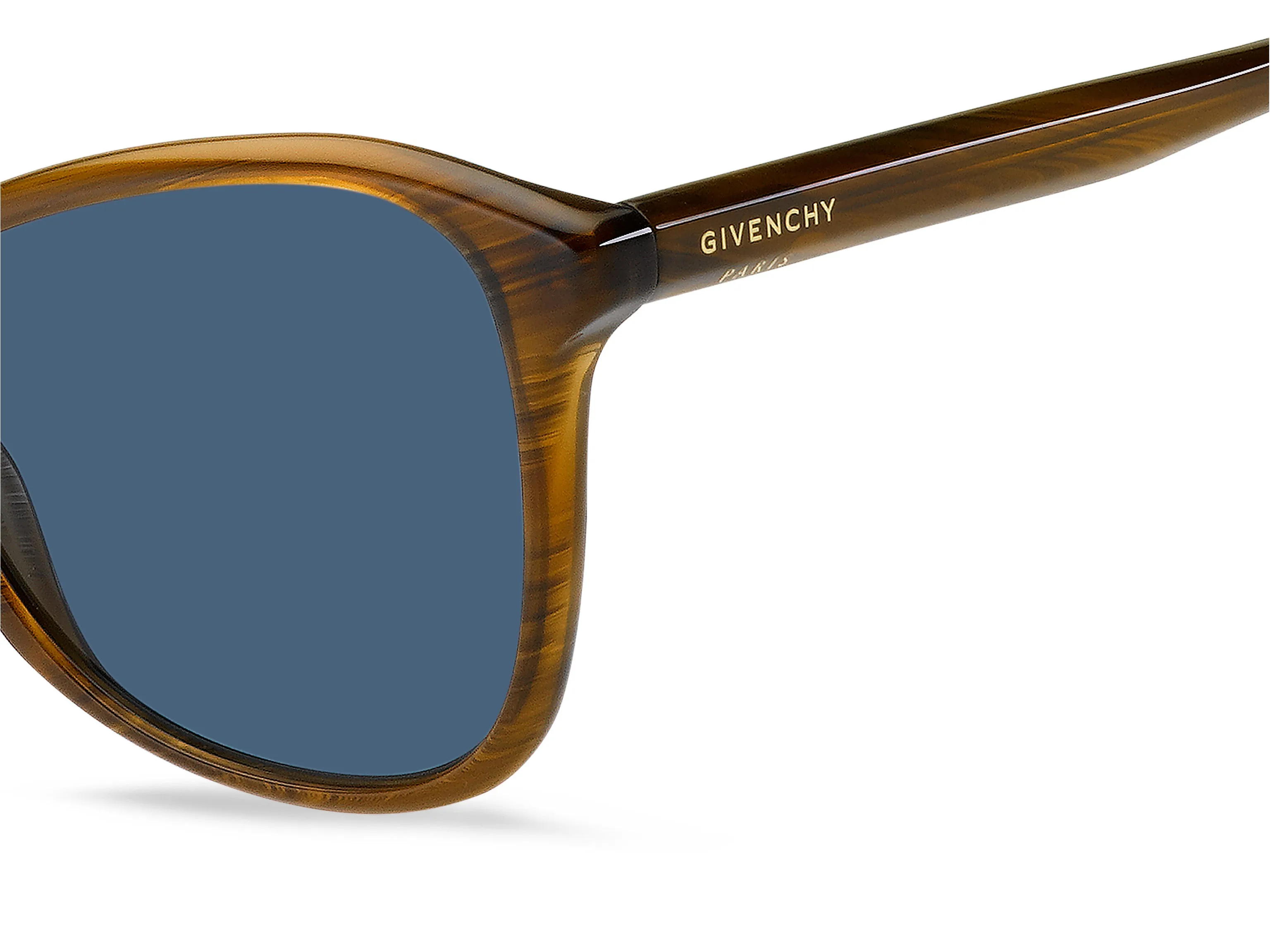 Givenchy GV 7198/S EX4/KU Occhiali da sole Acetato Marrone Blu Farfalla - immagine 3