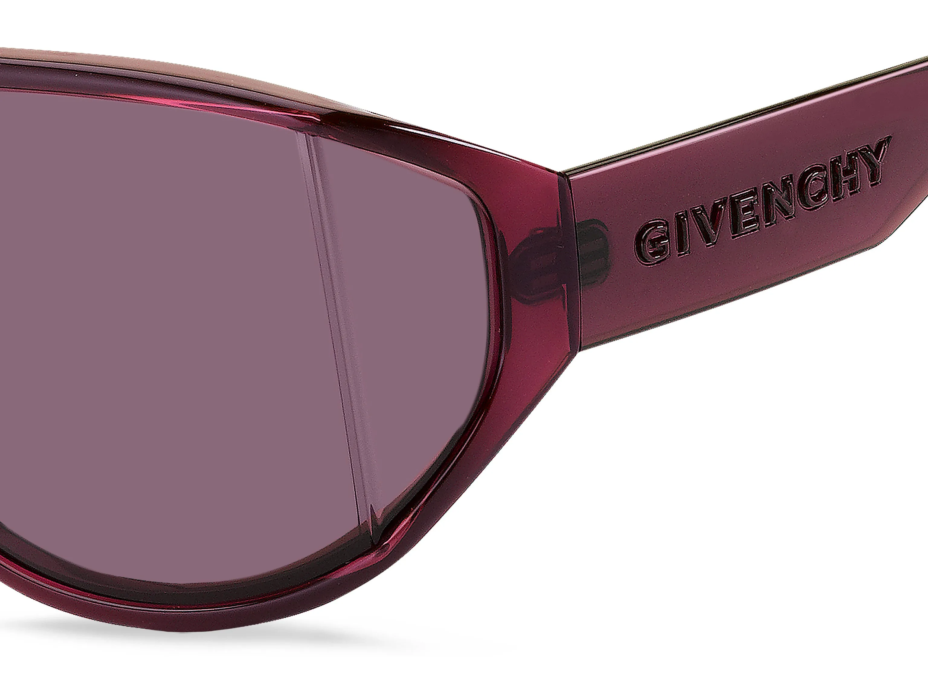 Givenchy GV 7188/S 0T7/UR Occhiali da sole Plastica Viola Viola Squadrata Normale - immagine 3