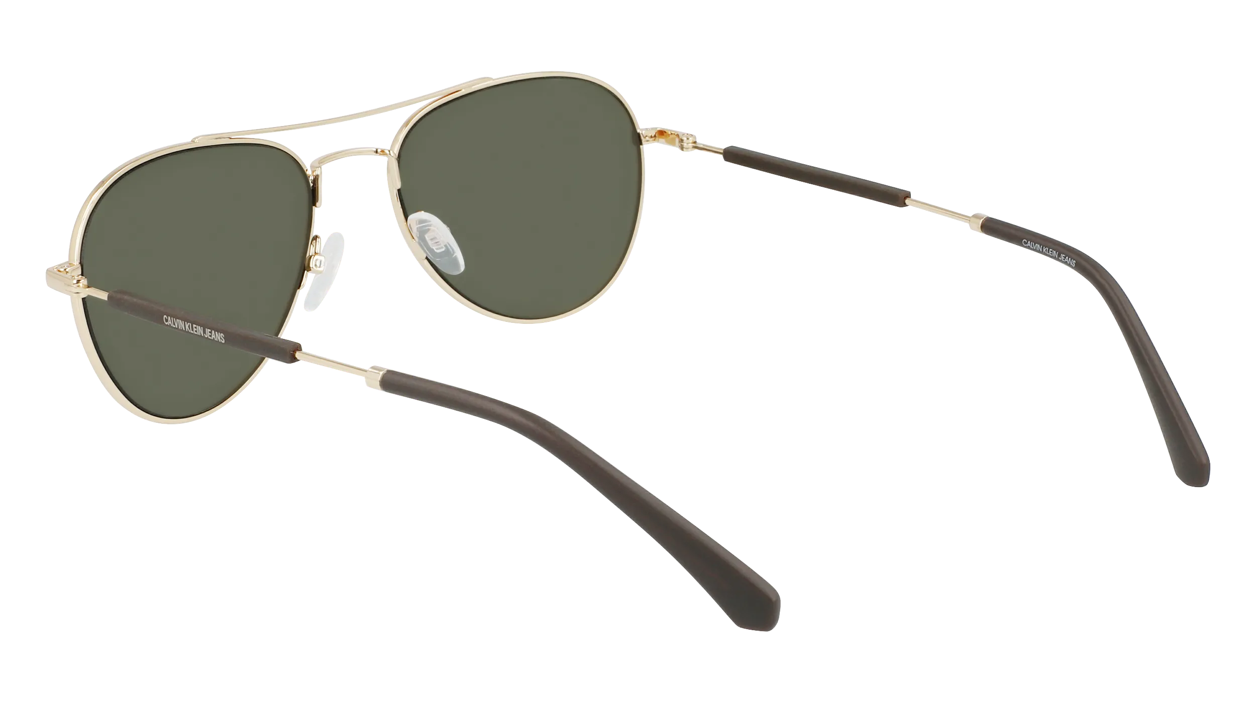 Calvin Klein CKJ20109S 717 Occhiali da sole Metallo Oro Marrone Pilot Normale Fotocromatiche - immagine 3