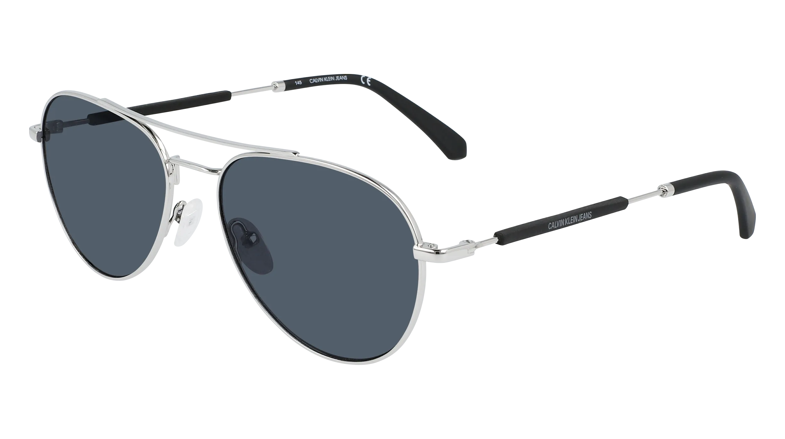 Calvin Klein CKJ20109S 045 Occhiali da sole Metallo Argento Grigio Pilot Normale Fotocromatiche - immagine 1