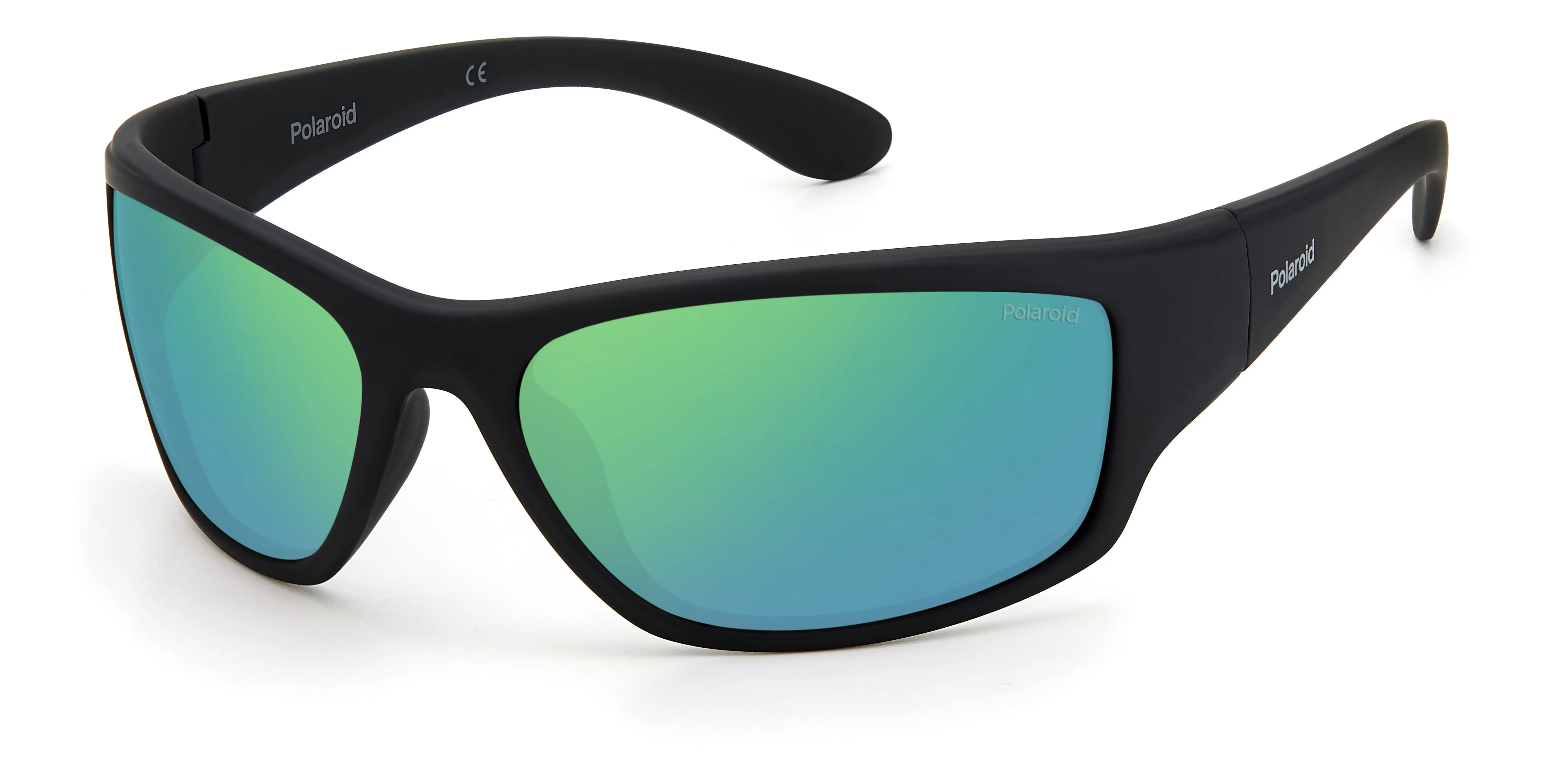 Polaroid PLD 7005/S 3OL/5Z Occhiali da sole Plastica Nero Verde Squadrata Specchiato - immagine 1