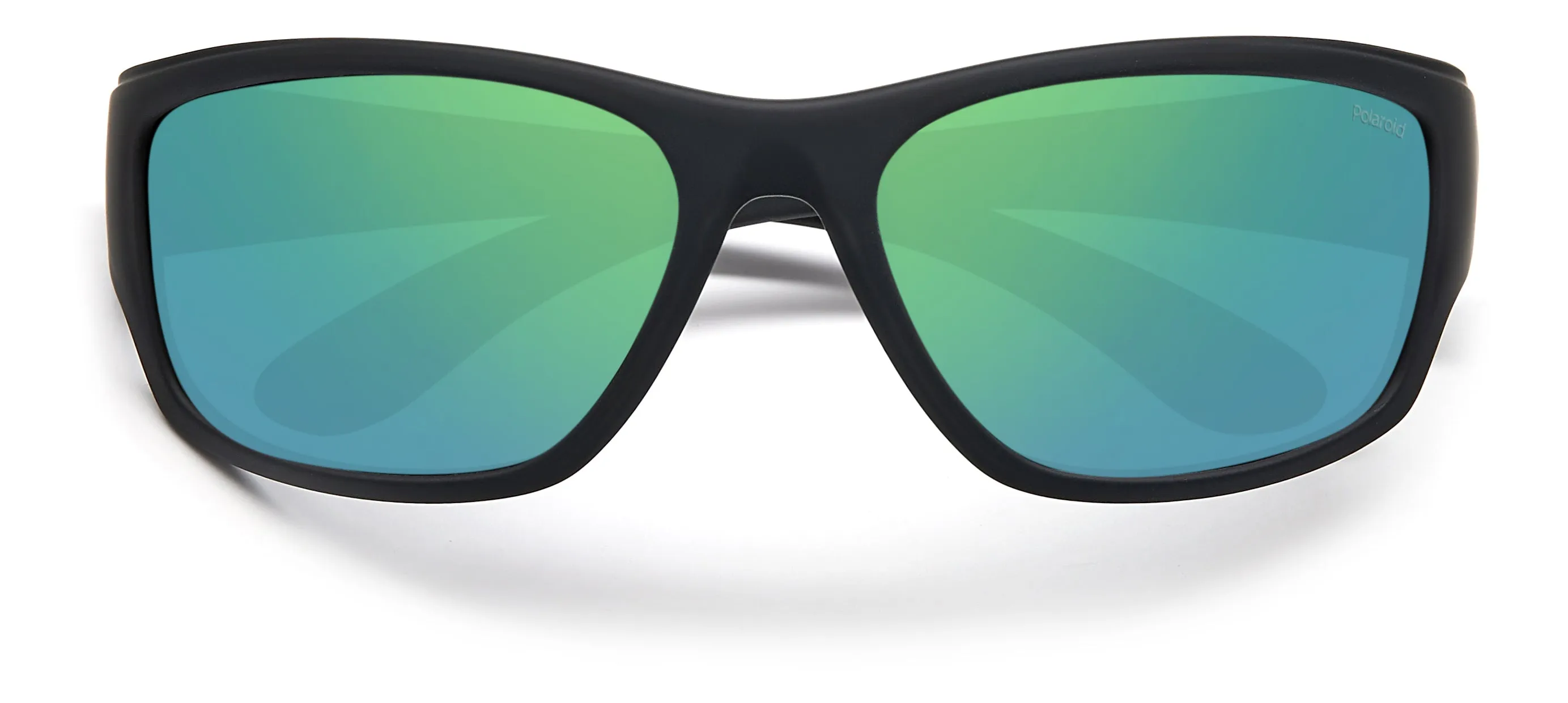 Polaroid PLD 7005/S 3OL/5Z Occhiali da sole Plastica Nero Verde Squadrata Specchiato - immagine 3