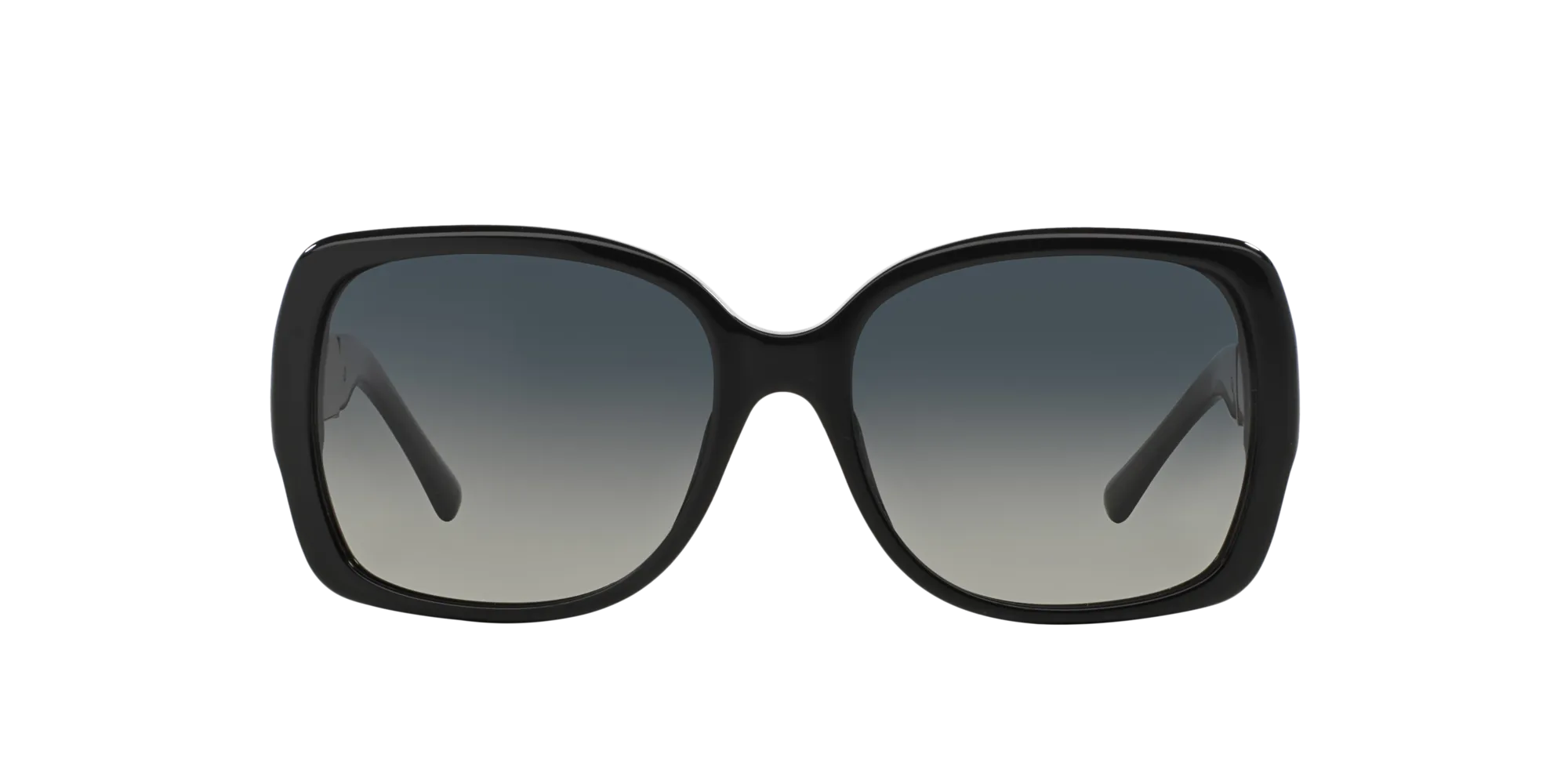 Burberry BE4160 3433T3 Occhiali da sole Acetato Nero Grigio Squadrata Polarizzata Sfumato - immagine 2