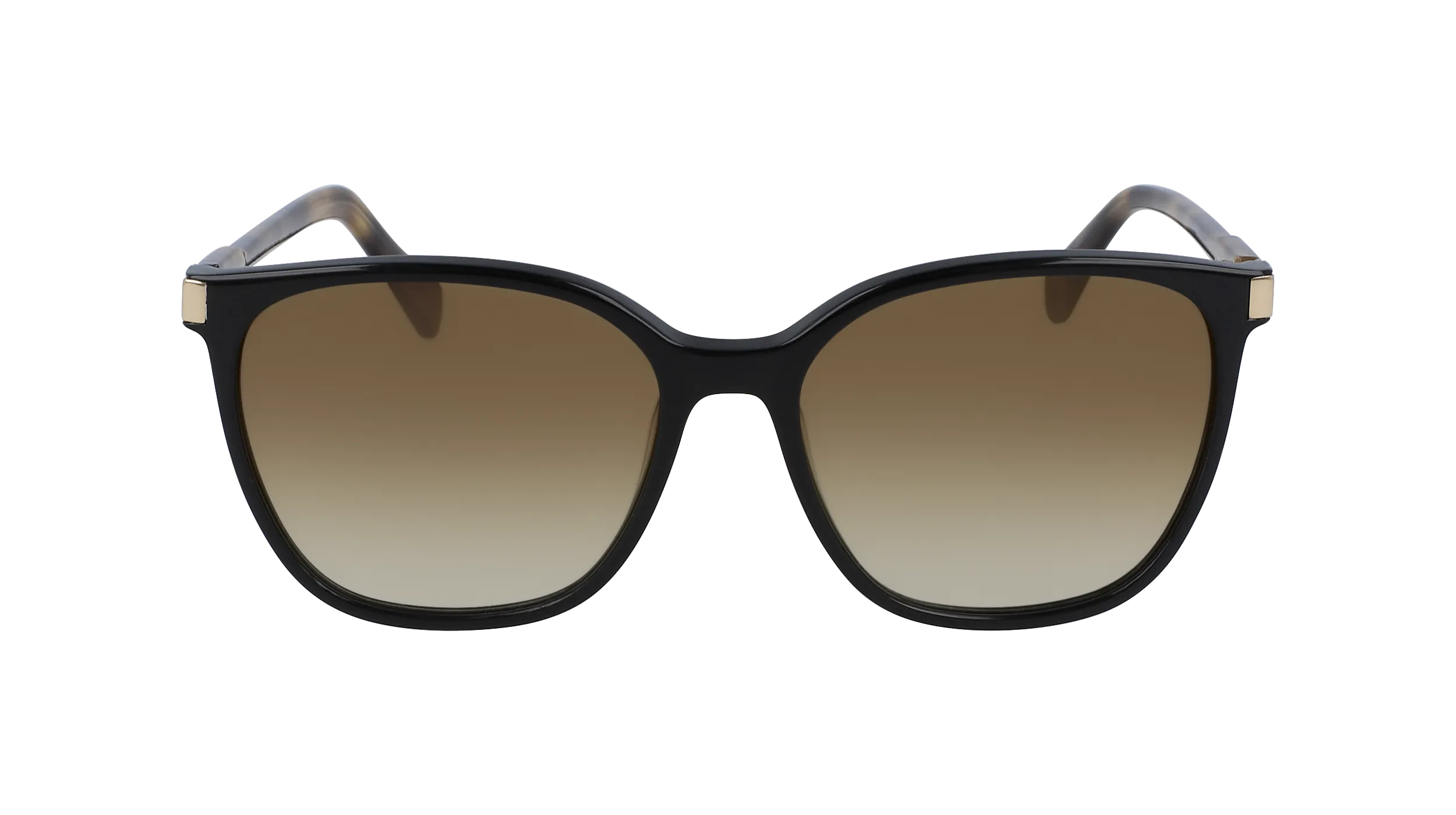 LONGCHAMP LO612S 010 Occhiali da sole Acetato Nero Squadrata Normale Fotocromatiche - immagine 2