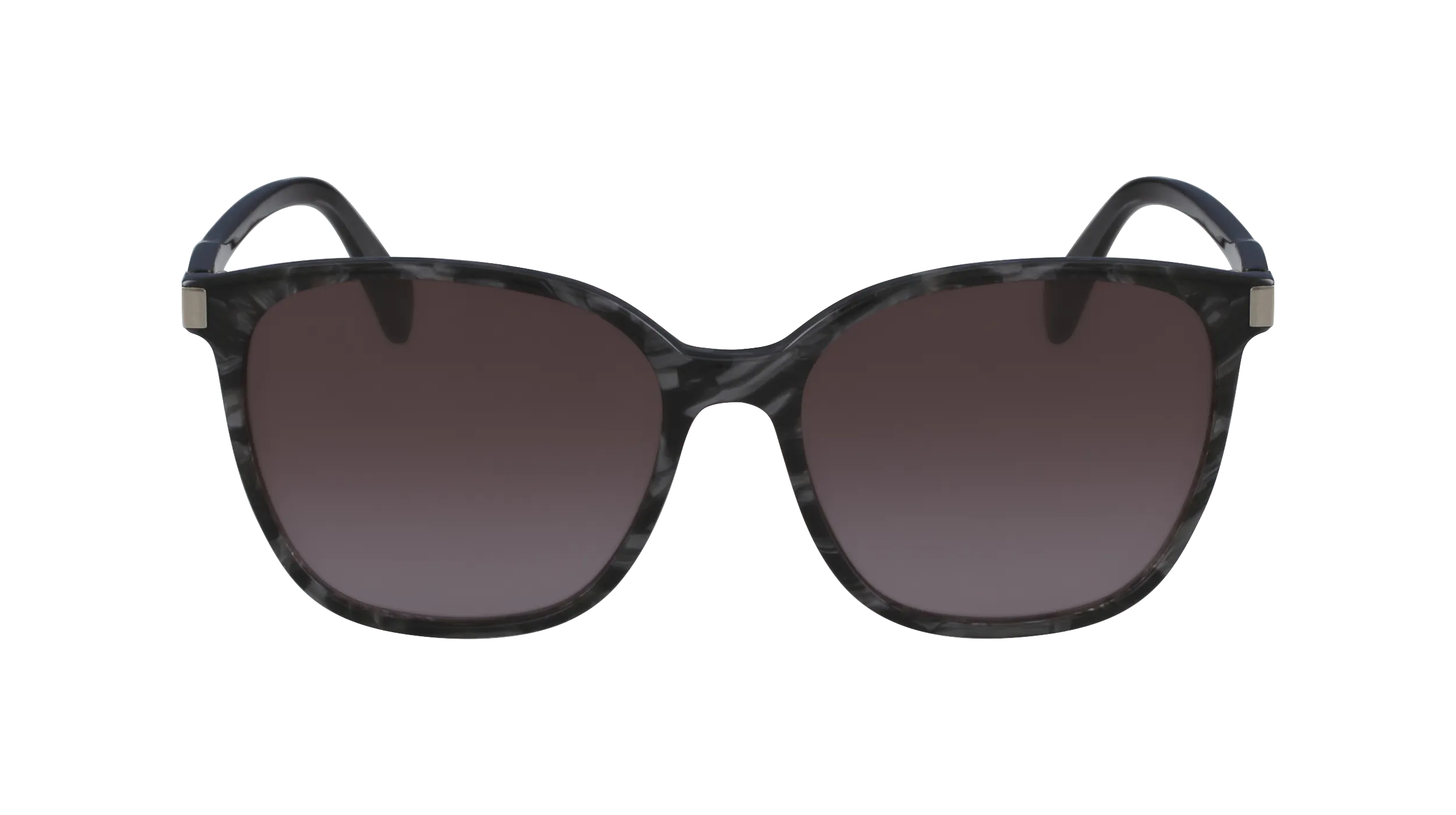 LONGCHAMP LO612S 002 Occhiali da sole Acetato Nero Grigio Squadrata Normale Fotocromatiche - immagine 2