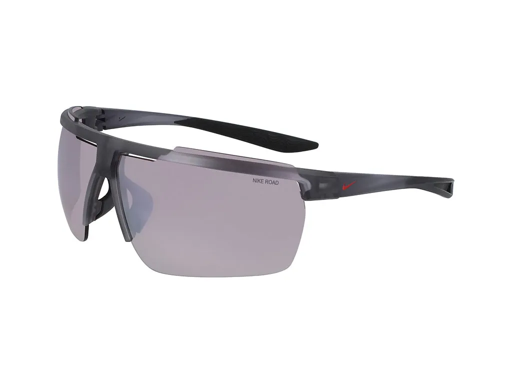 Nike NIKE WINDSHIELD E CW4662 080 Occhiali da sole Plastica Grigio Grigio Squadrata - immagine 1