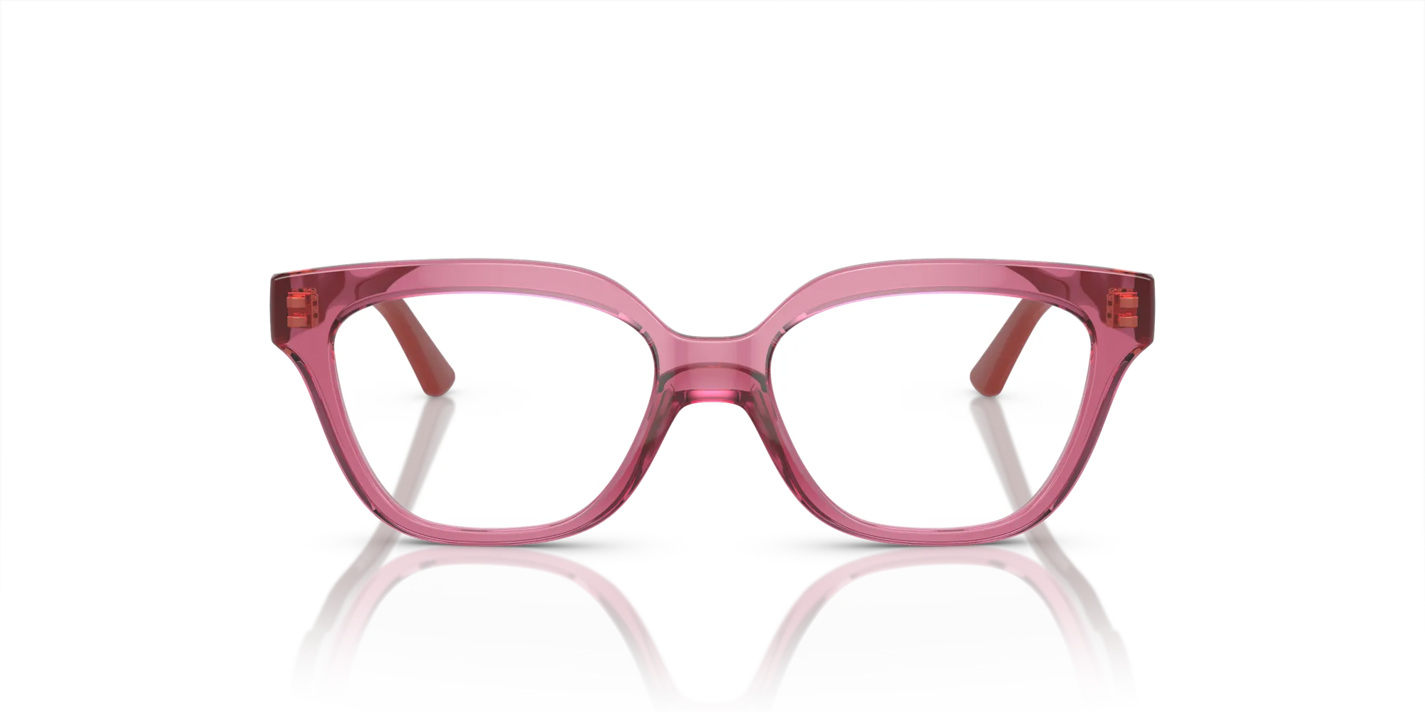 VOGUE EYEWEAR VY2023 3065 Montature da vista Nylon Viola Trasparente Geometrica Normale - immagine 3