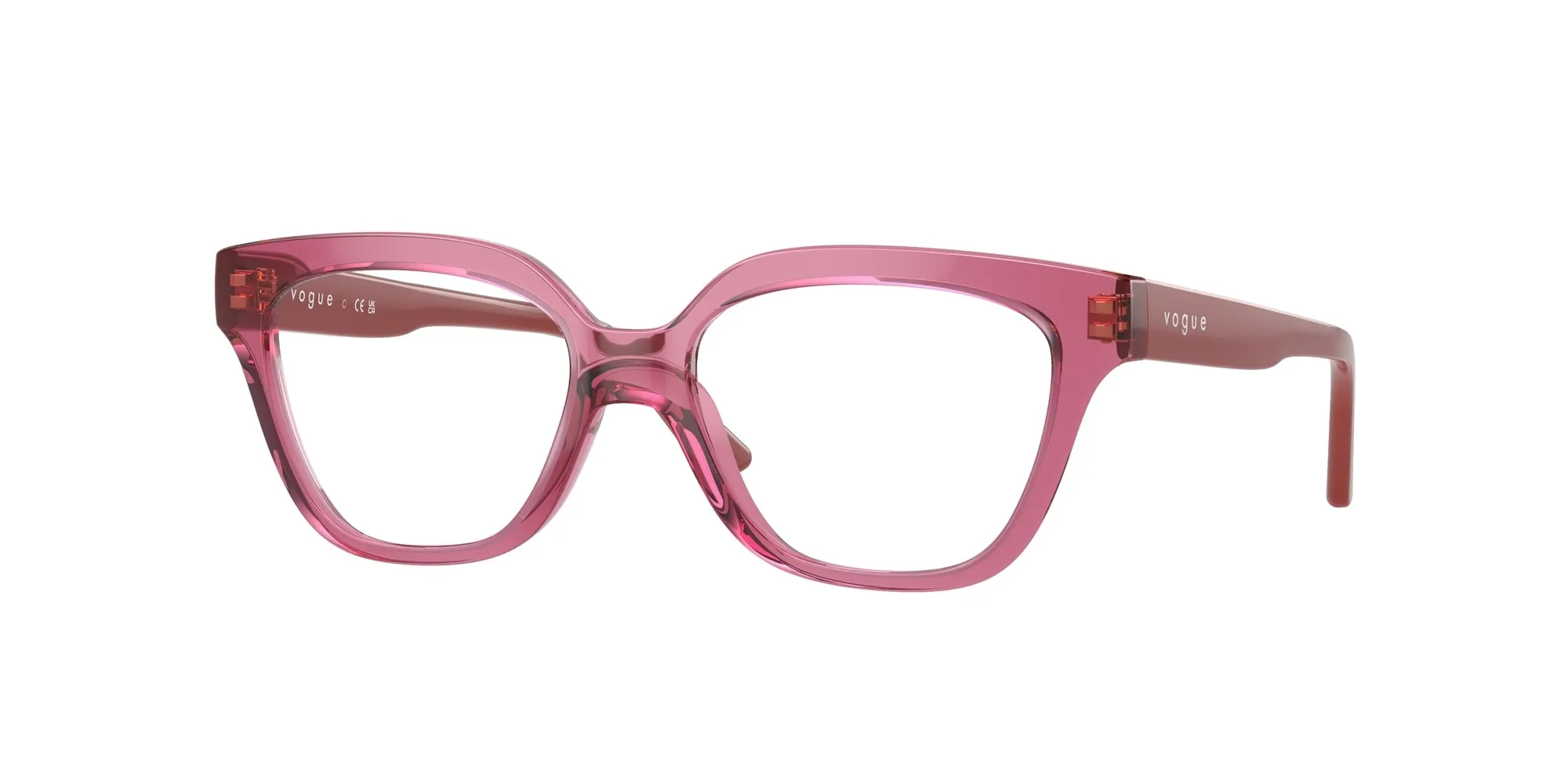 VOGUE EYEWEAR VY2023 3065 Montature da vista Nylon Viola Geometrica Normale - immagine 1