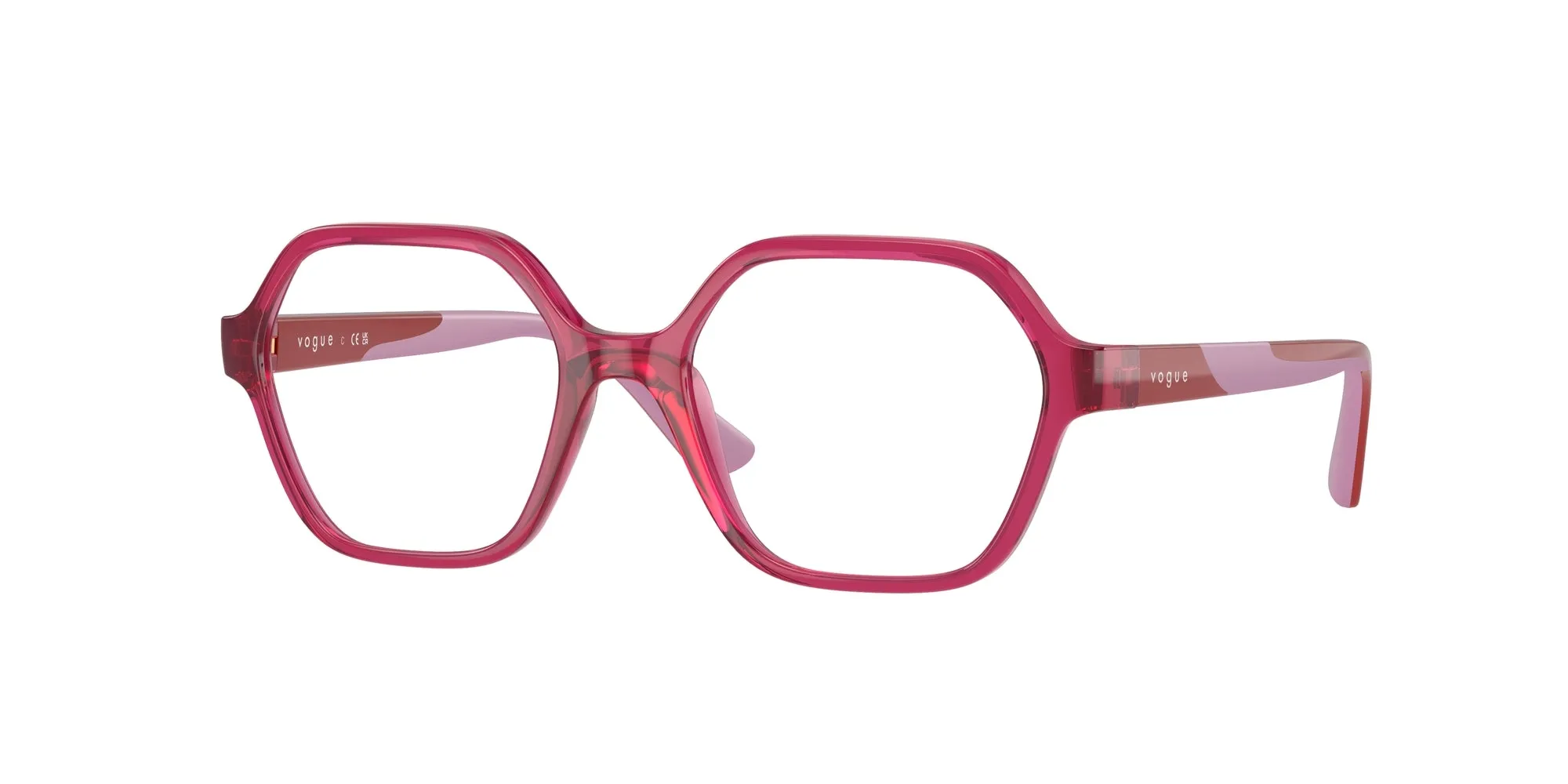 VOGUE EYEWEAR VY2022 3106 Montature da vista Nylon Viola Geometrica Normale - immagine 1