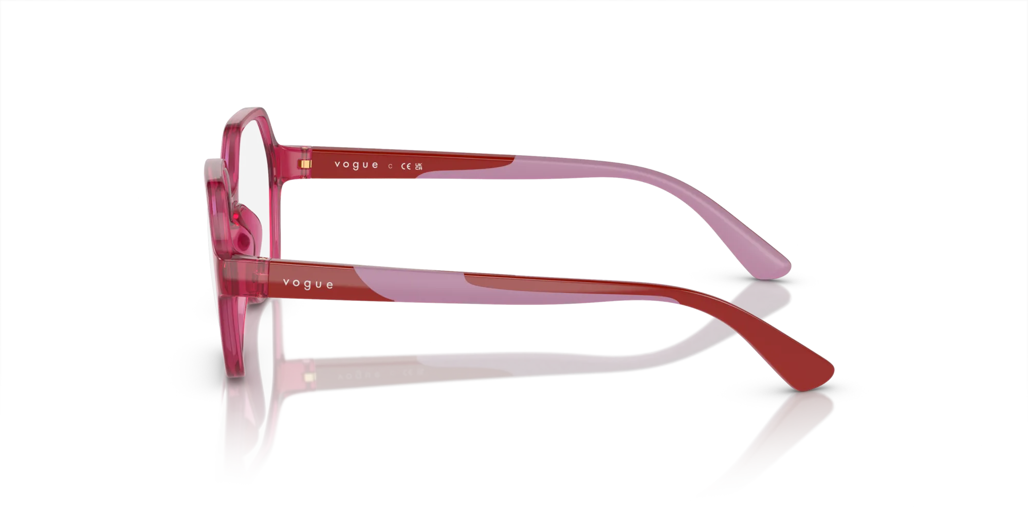 VOGUE EYEWEAR VY2022 3106 Montature da vista Nylon Viola Geometrica Normale - immagine 4