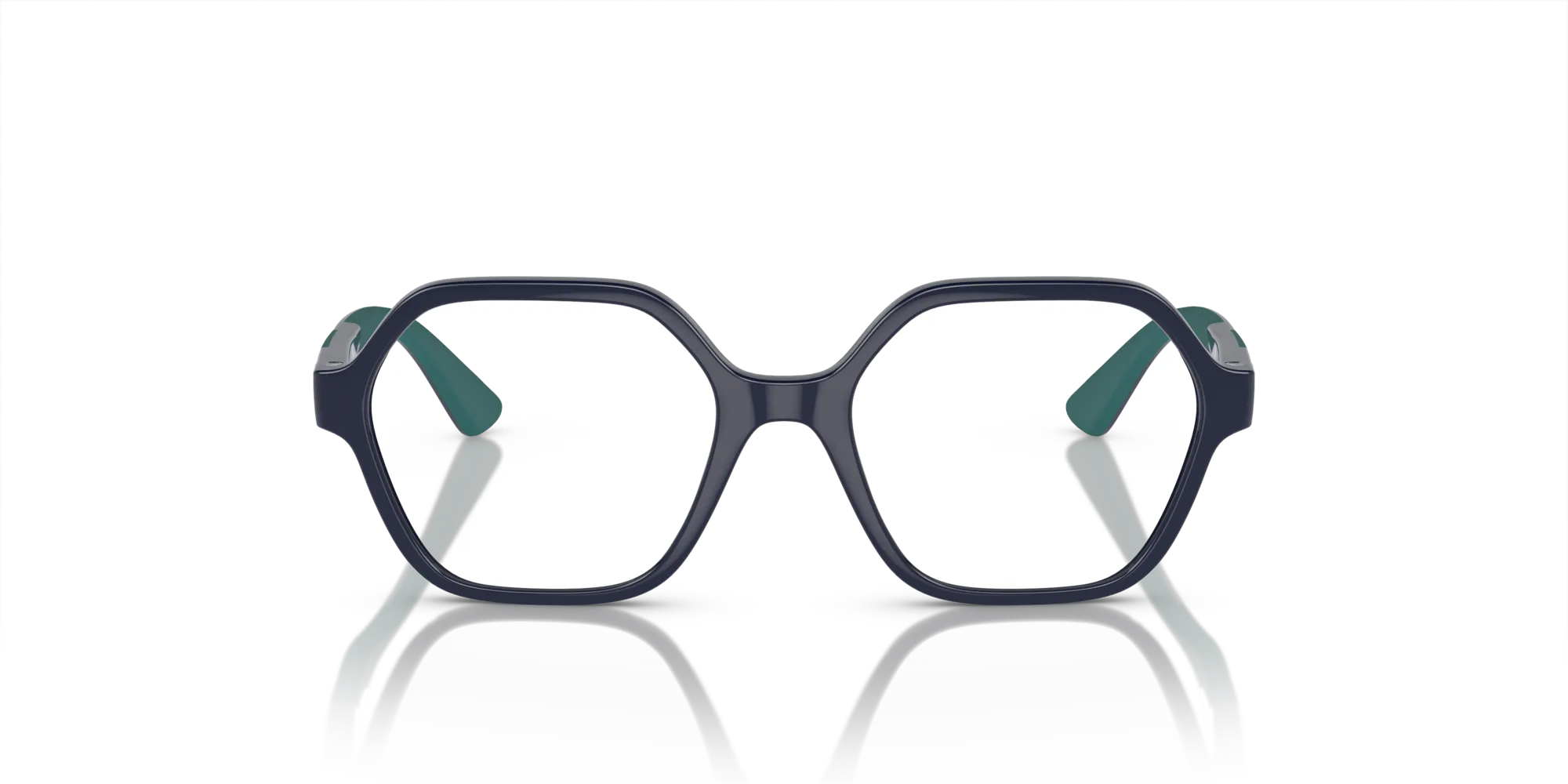 VOGUE EYEWEAR VY2022 3105 Montature da vista Nylon Blu Trasparente Geometrica Normale - immagine 3