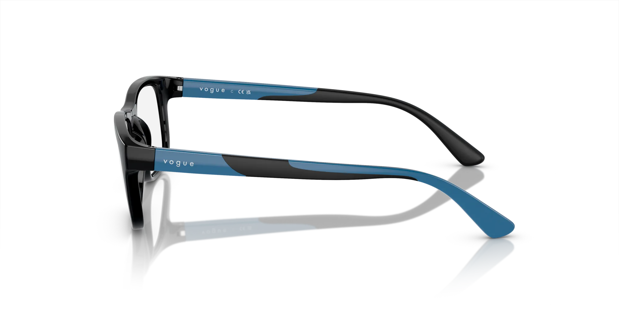 VOGUE EYEWEAR VY2021 W44 Montature da vista Nylon Nero Squadrata Normale - immagine 4